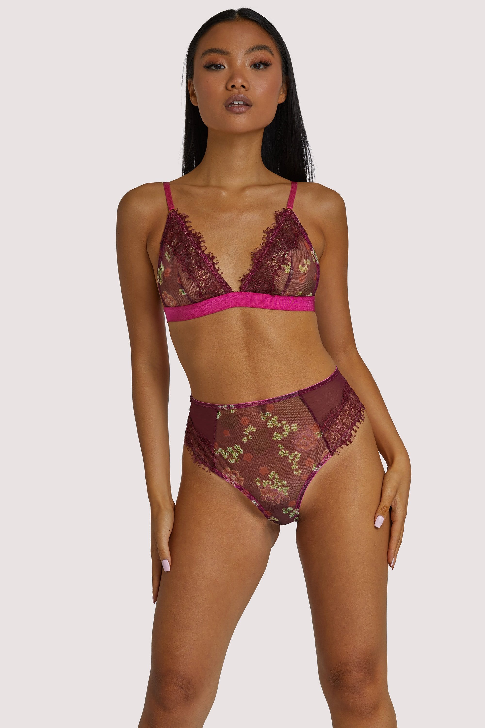Neve Kimono Print High Waist Brief - Image 5