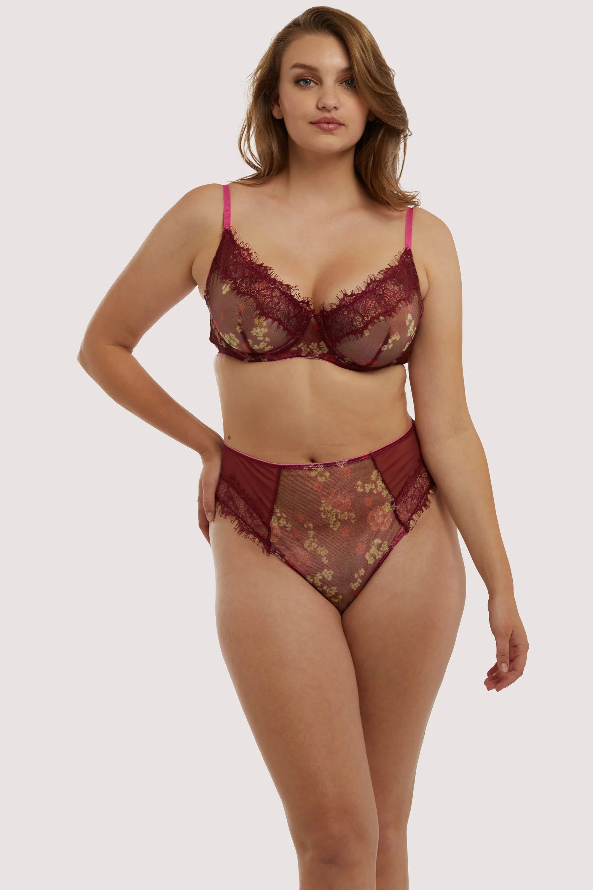 Neve Kimono Print High Waist Brief - Image 6