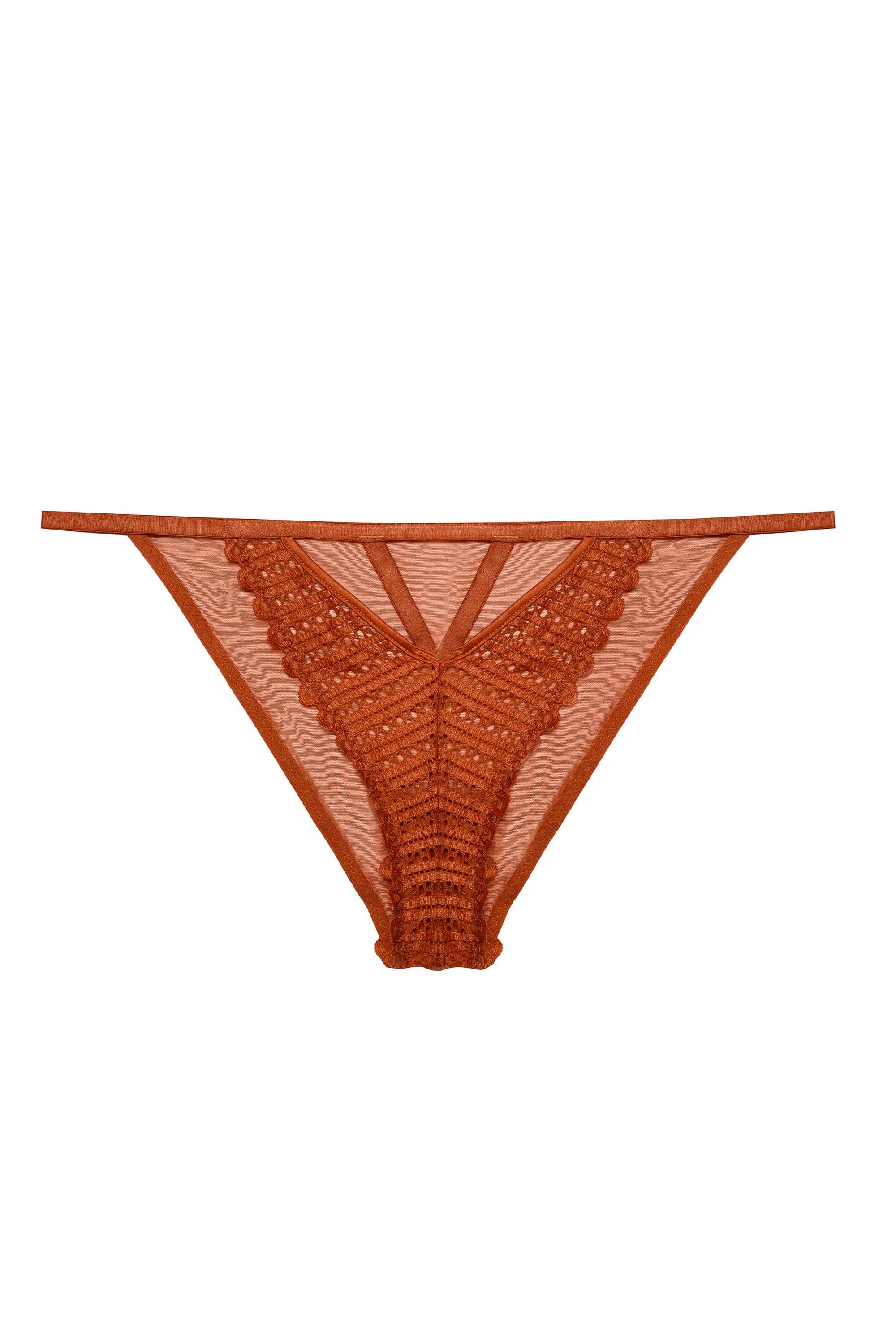 Ellie Rust Cut Out Brief - Image 5