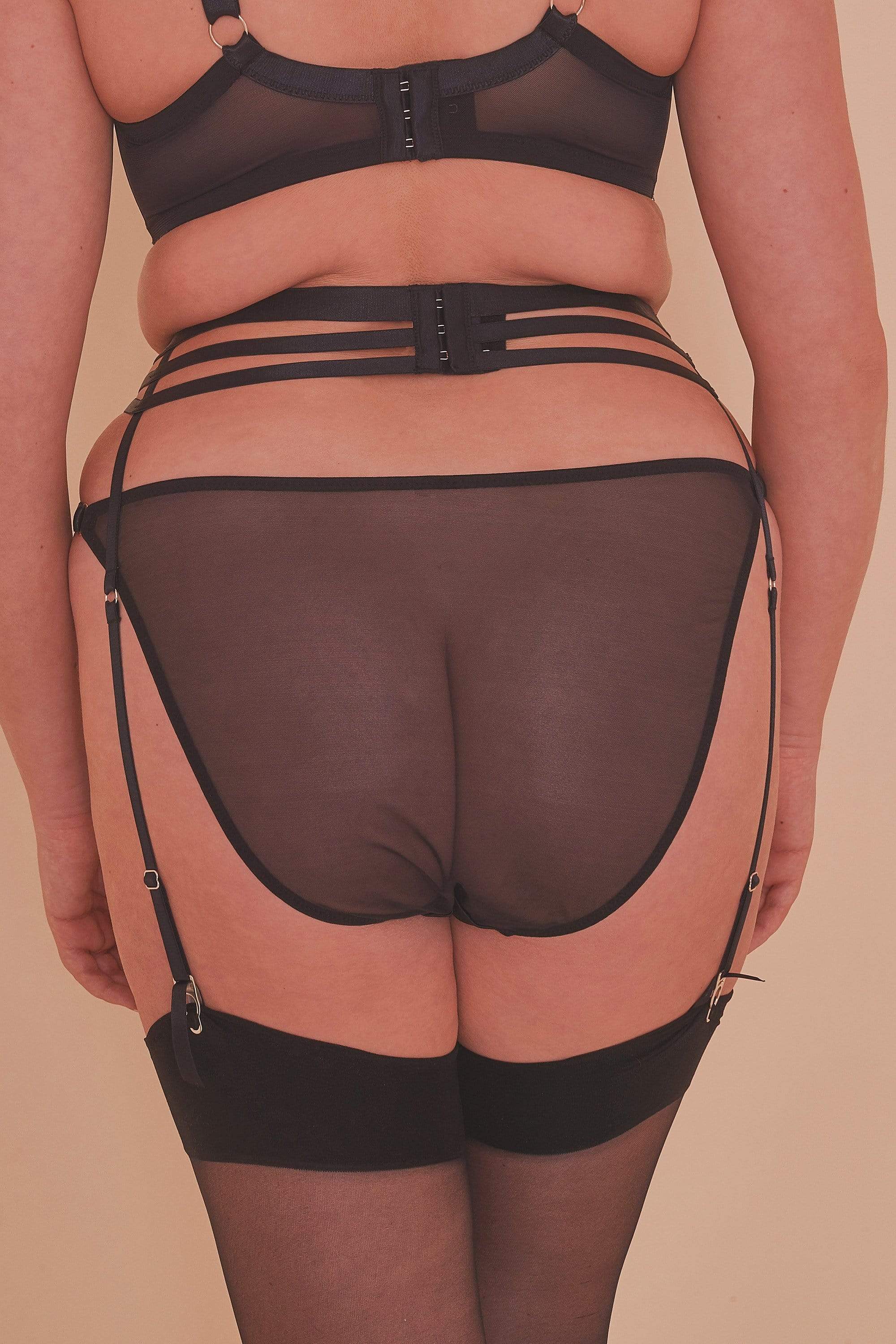 Virginia Guipure Suspender Belt - Image 8