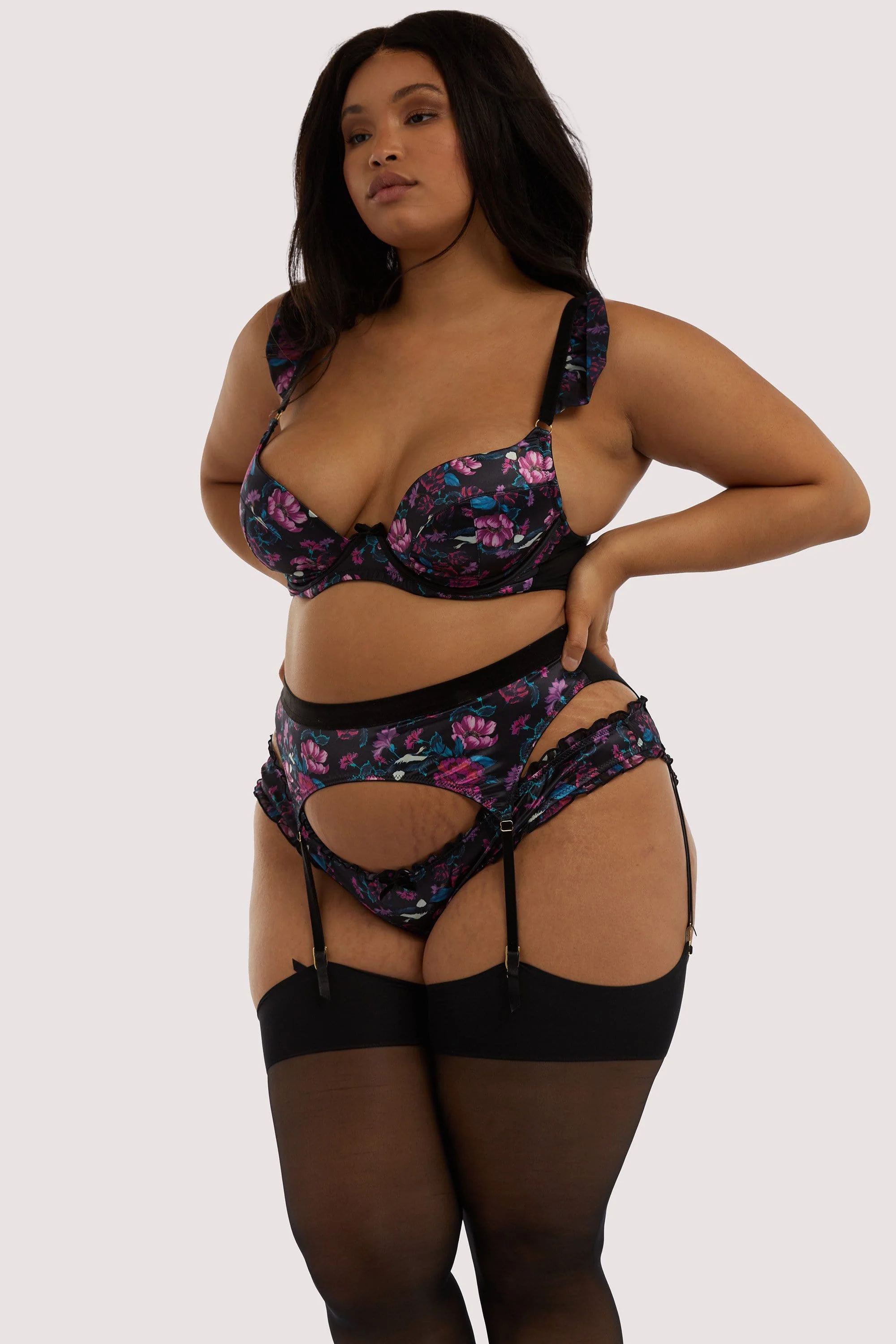 Noriko Crane Print Suspender - Image 18