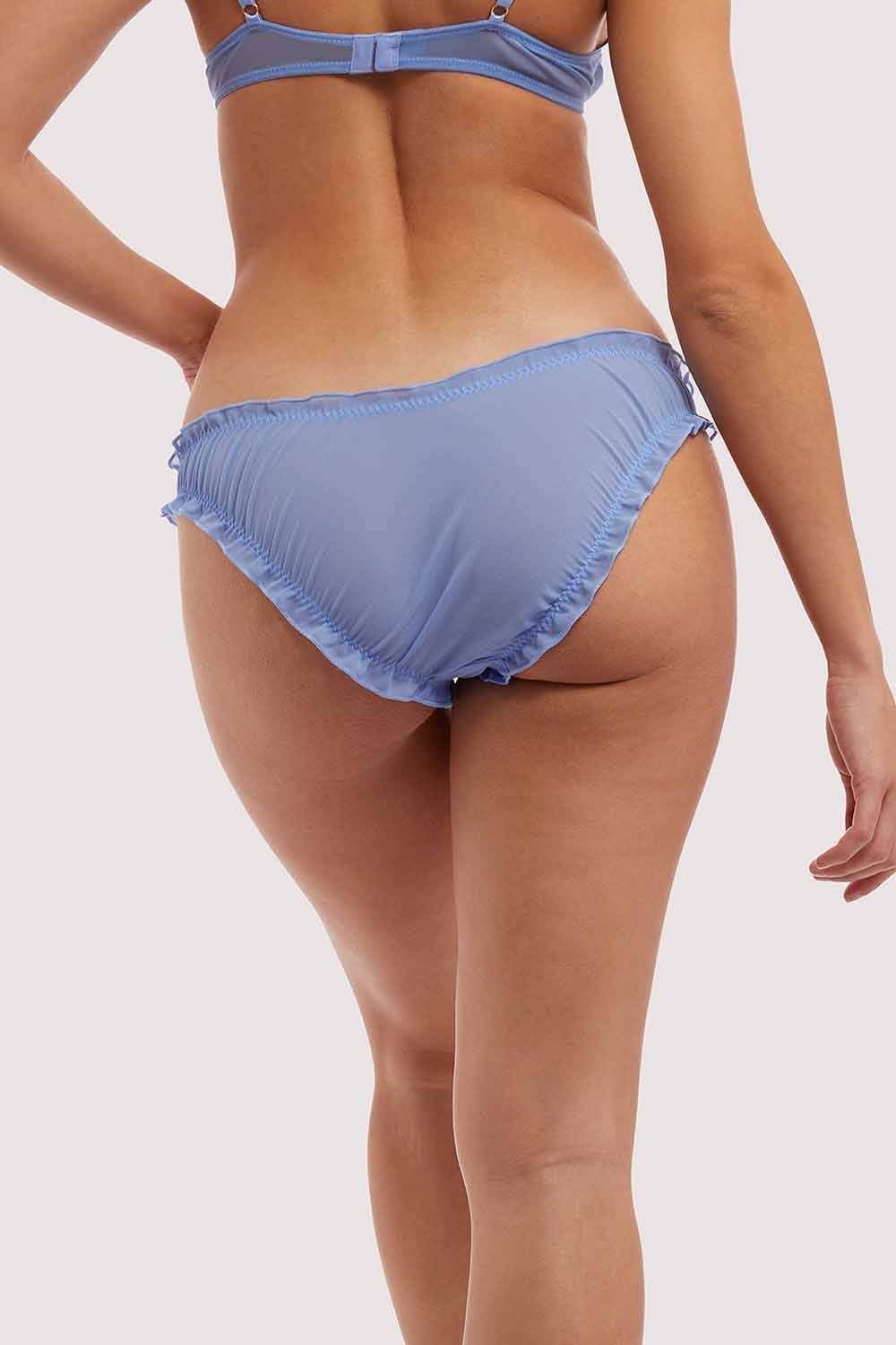 Lili Blue Diamante Cherry Brief - Image 3