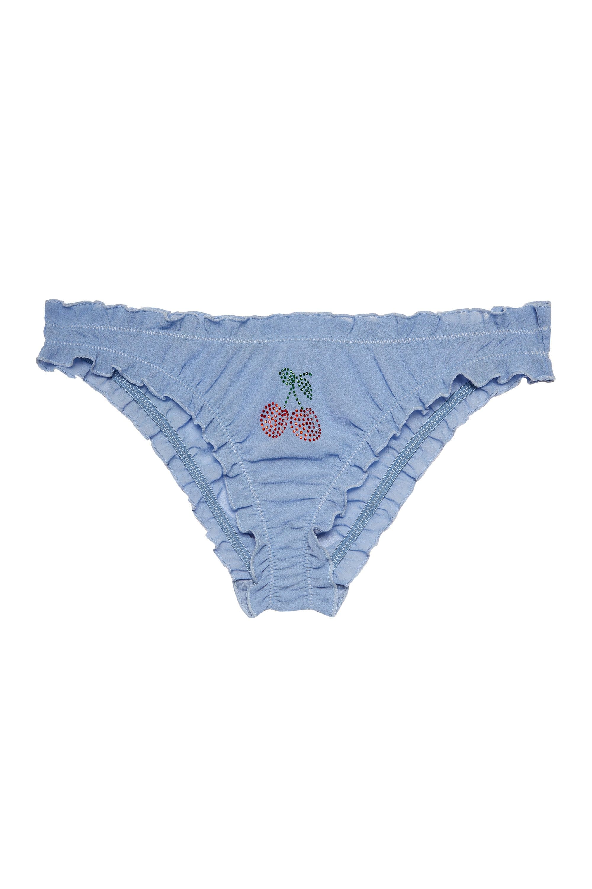 Lili Blue Diamante Cherry Brief - Image 7