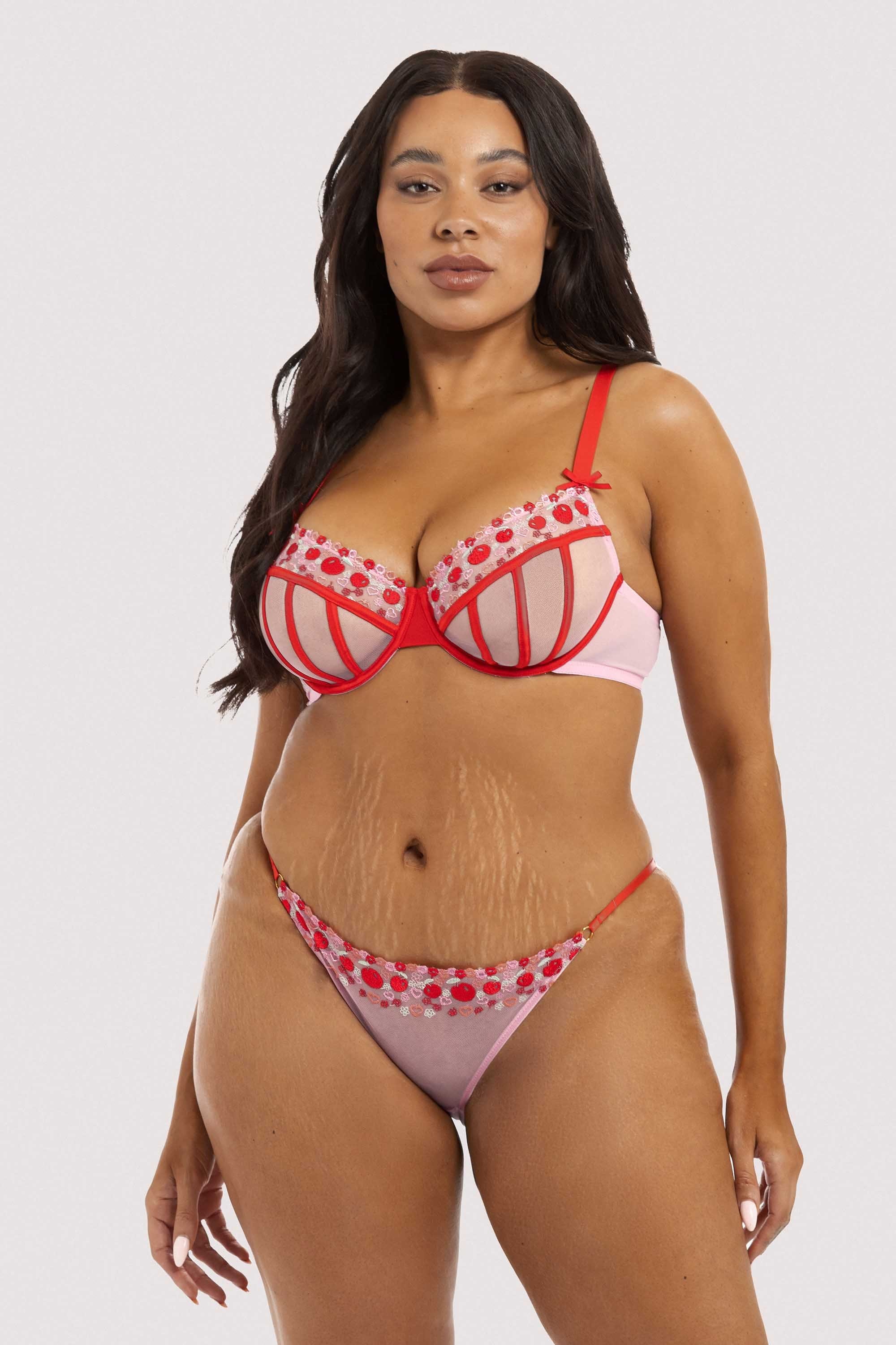 Charli Pink Embroidered Brief - Image 7