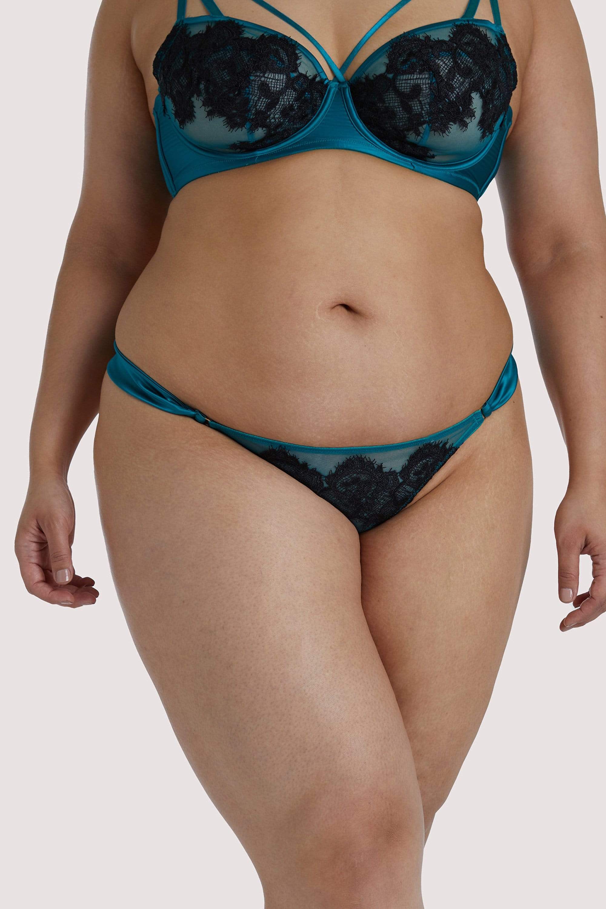 Anneliese Teal Thong - Image 2
