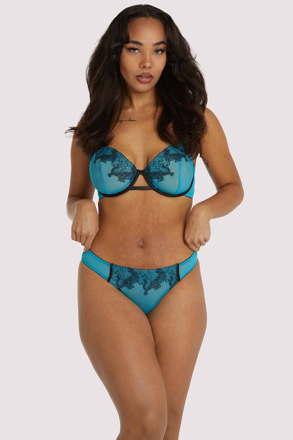 Tiger Blue Thong - Image 3