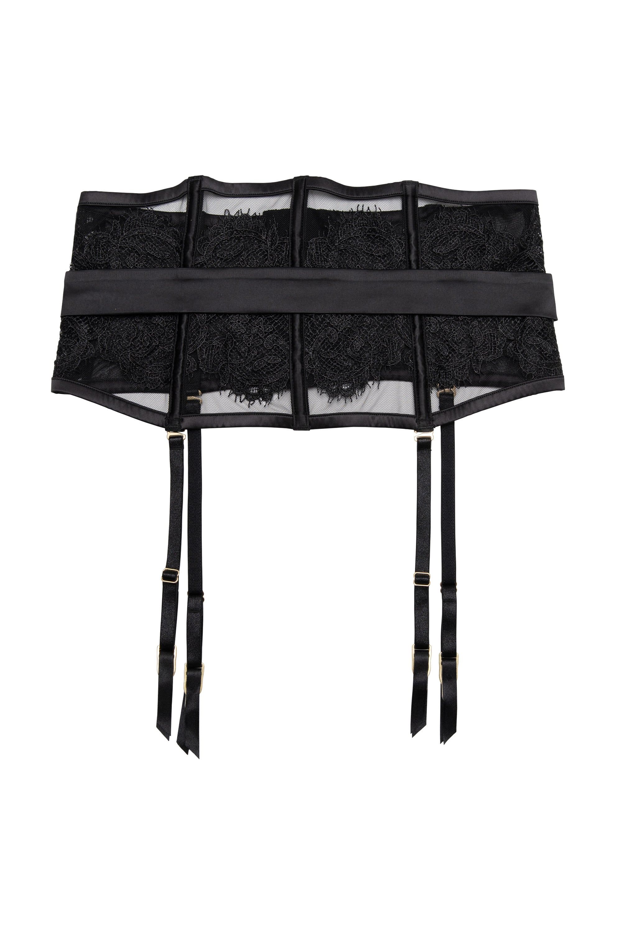 Anneliese Black Lace Waspie - Image 2