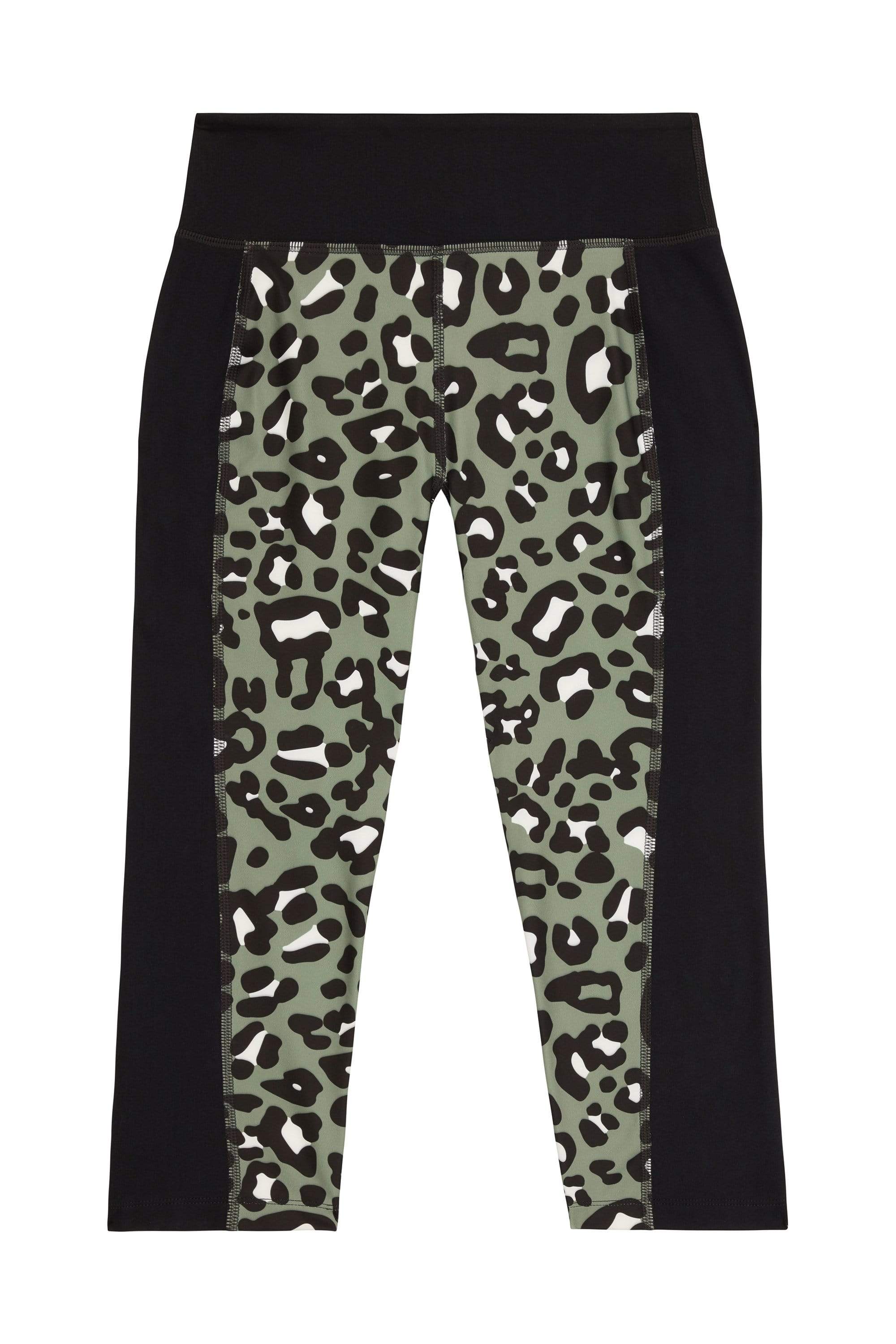 Printed Crop Leggings Leopard Curve - Image 3