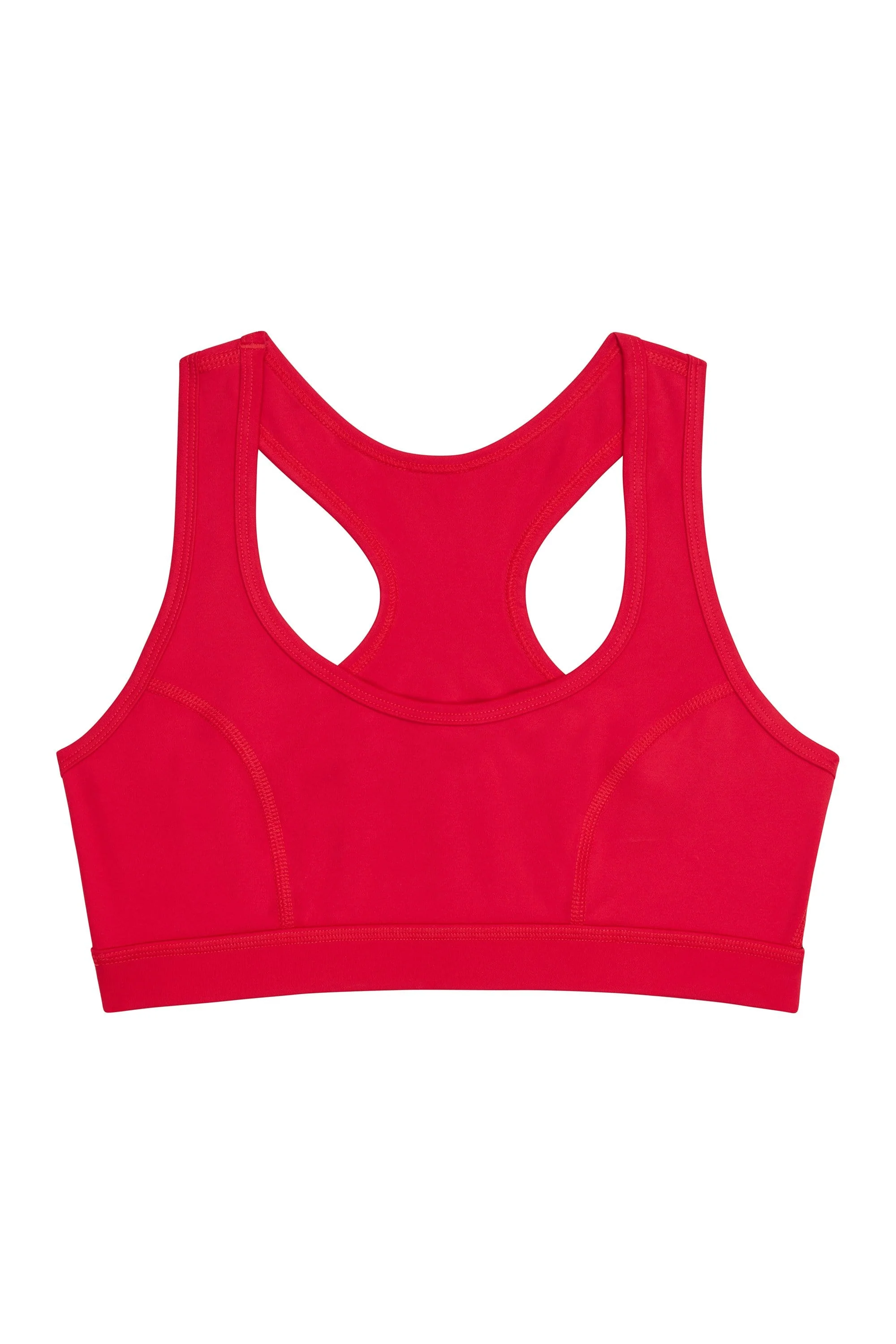 Racer Back Bra Red - Image 3