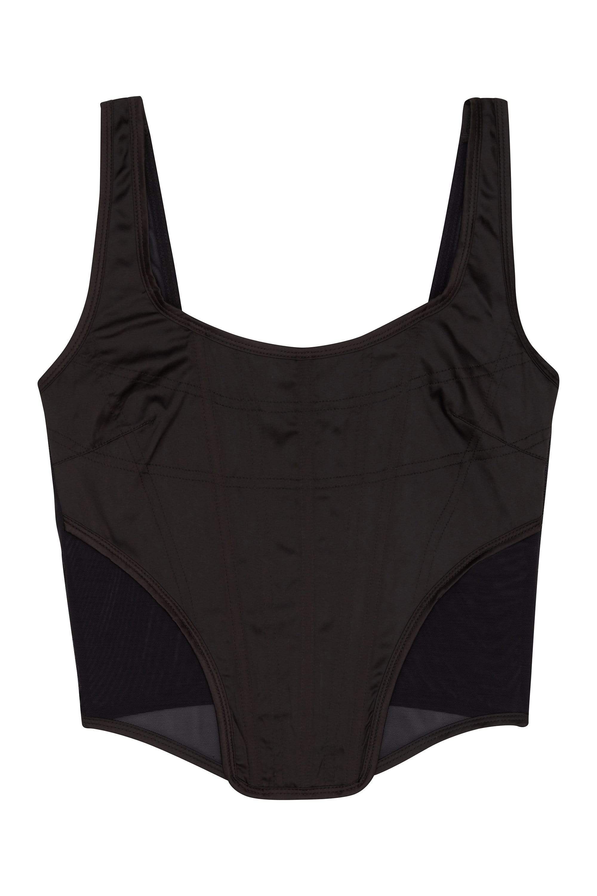 Regalia Bobbi Panelled Basque Black - Image 5