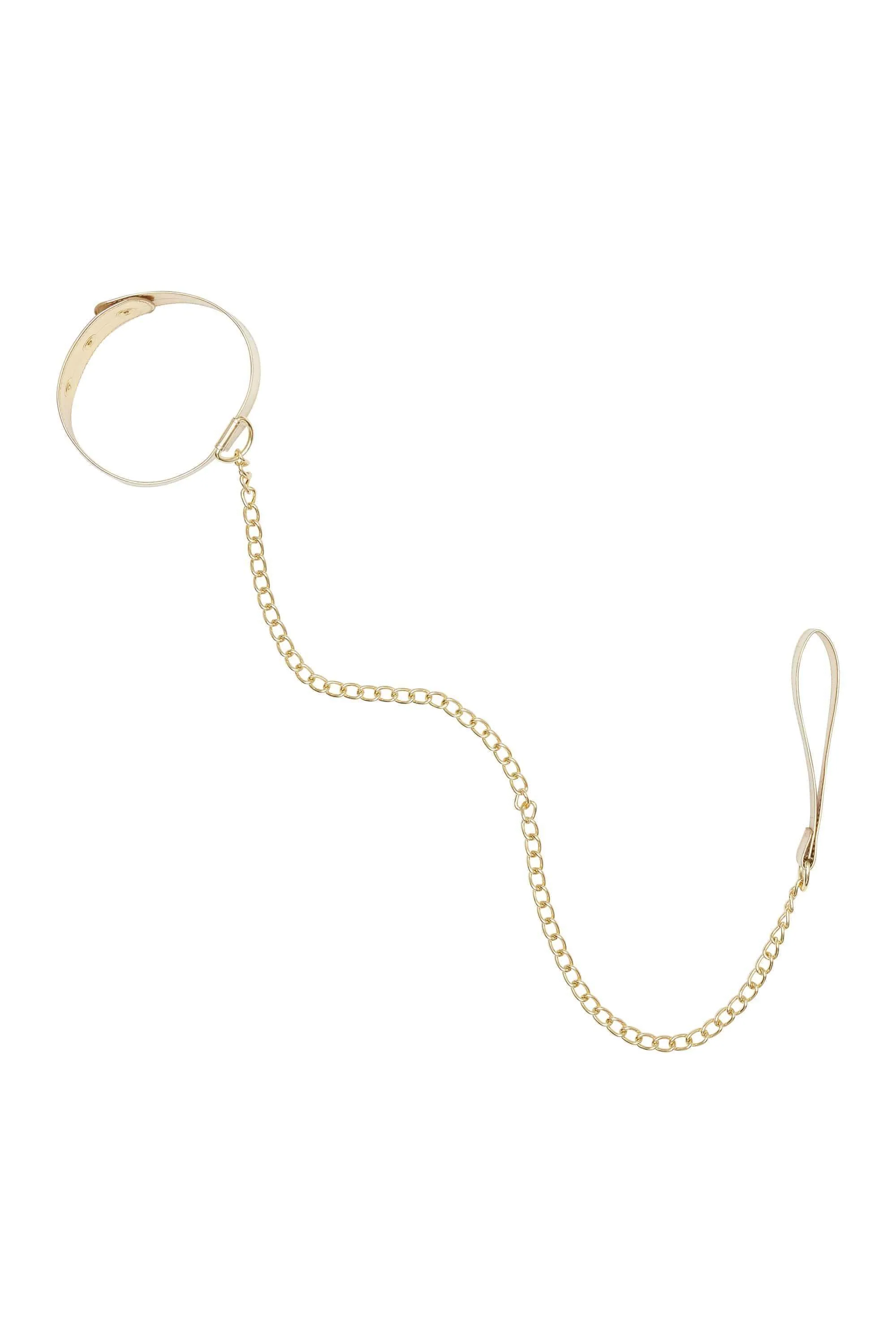 Regalia PU Collar With Lead Gold - Image 2
