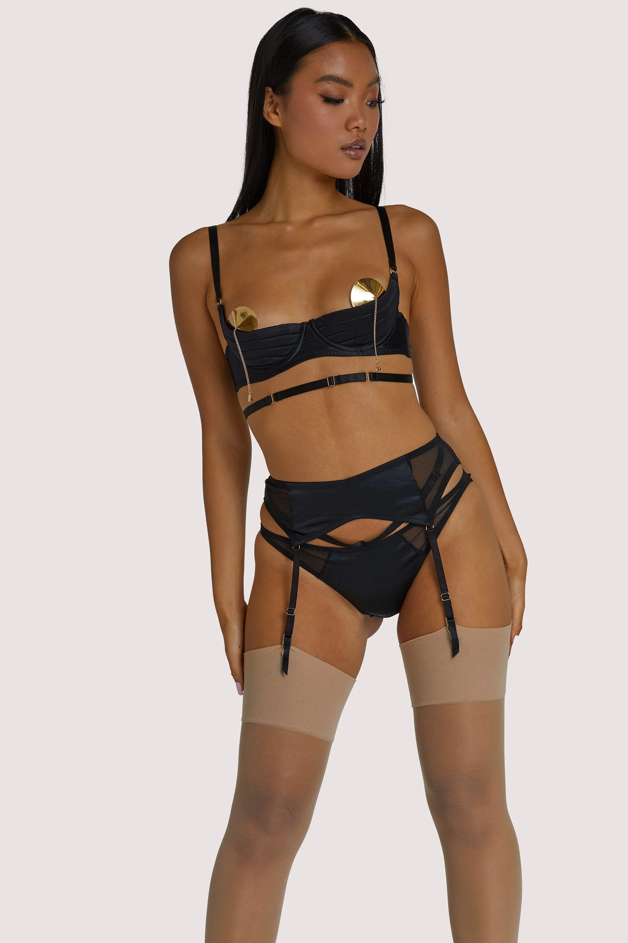 Sacha Black Suspender - Image 2