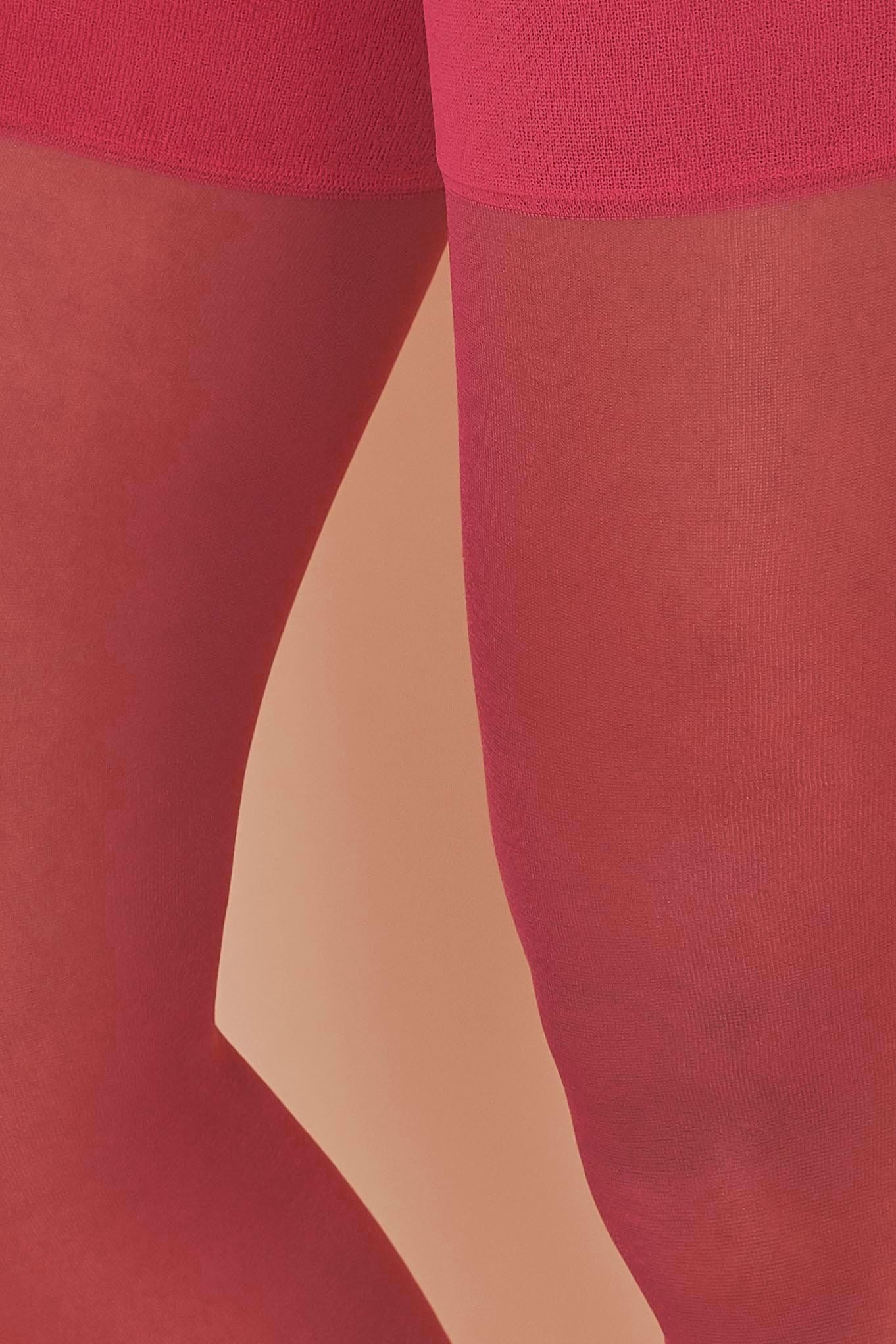 Seamed Stocking Pink Peacock AUS 8 - 22 - Image 3