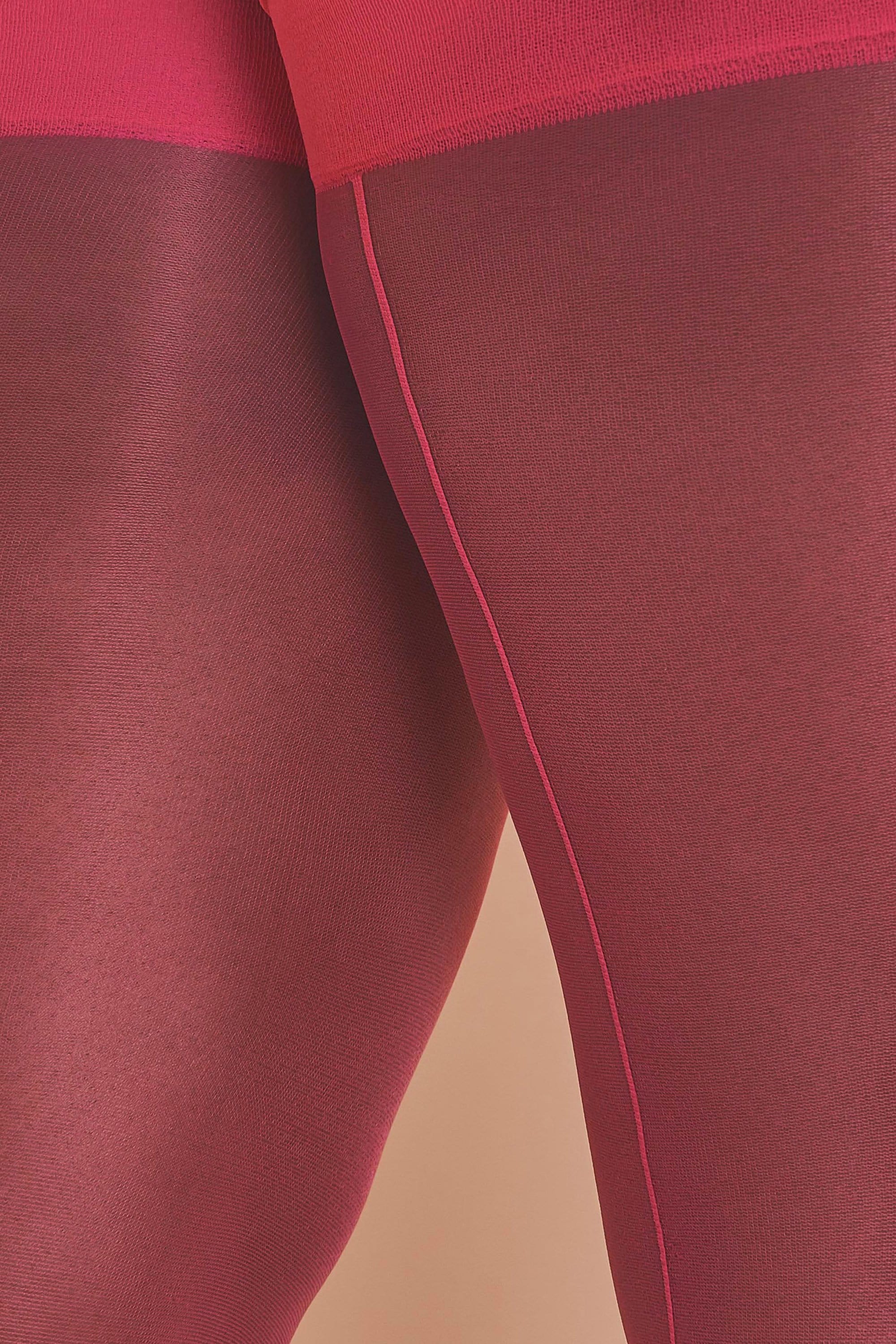 Seamed Stocking Pink Peacock AUS 8 - 22 - Image 6