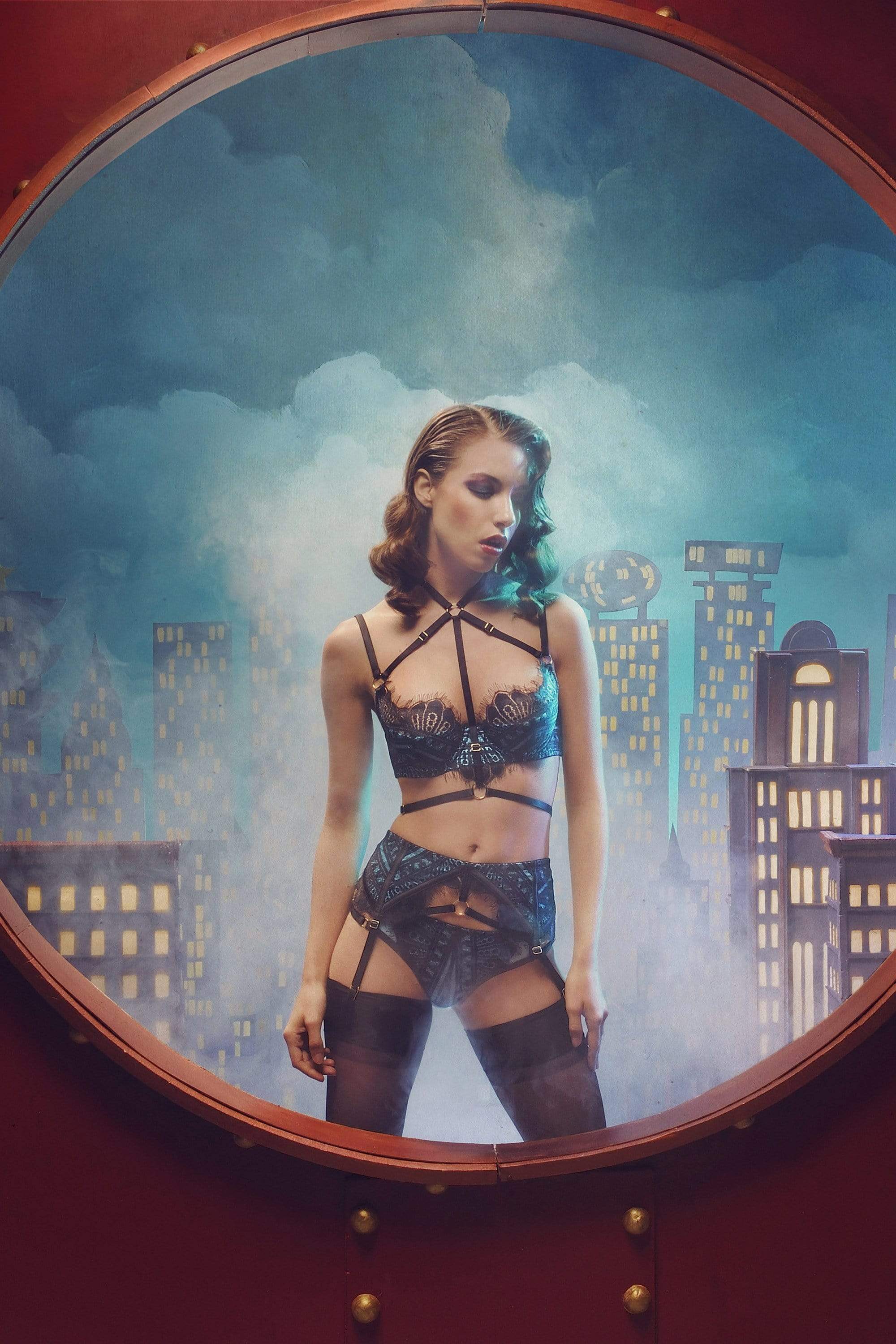 Sky Lace Harness Brief - Image 3
