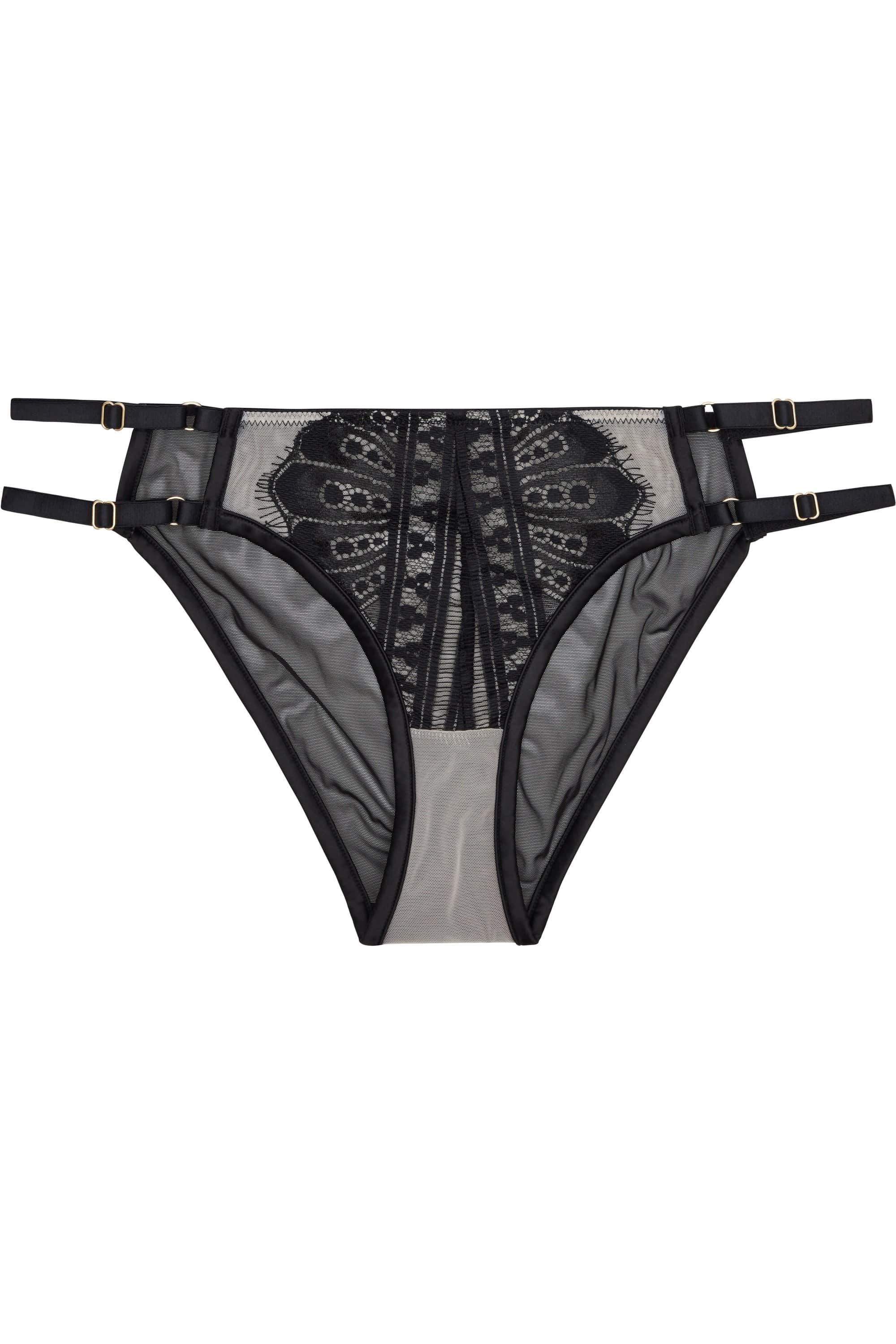 Sky Pearl Lace Harness Brief - Image 16