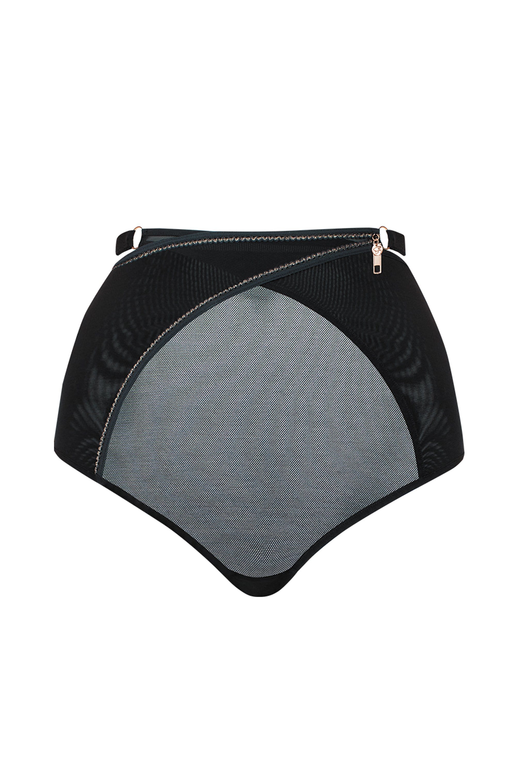 Unzipped High Waist Brief - Image 6