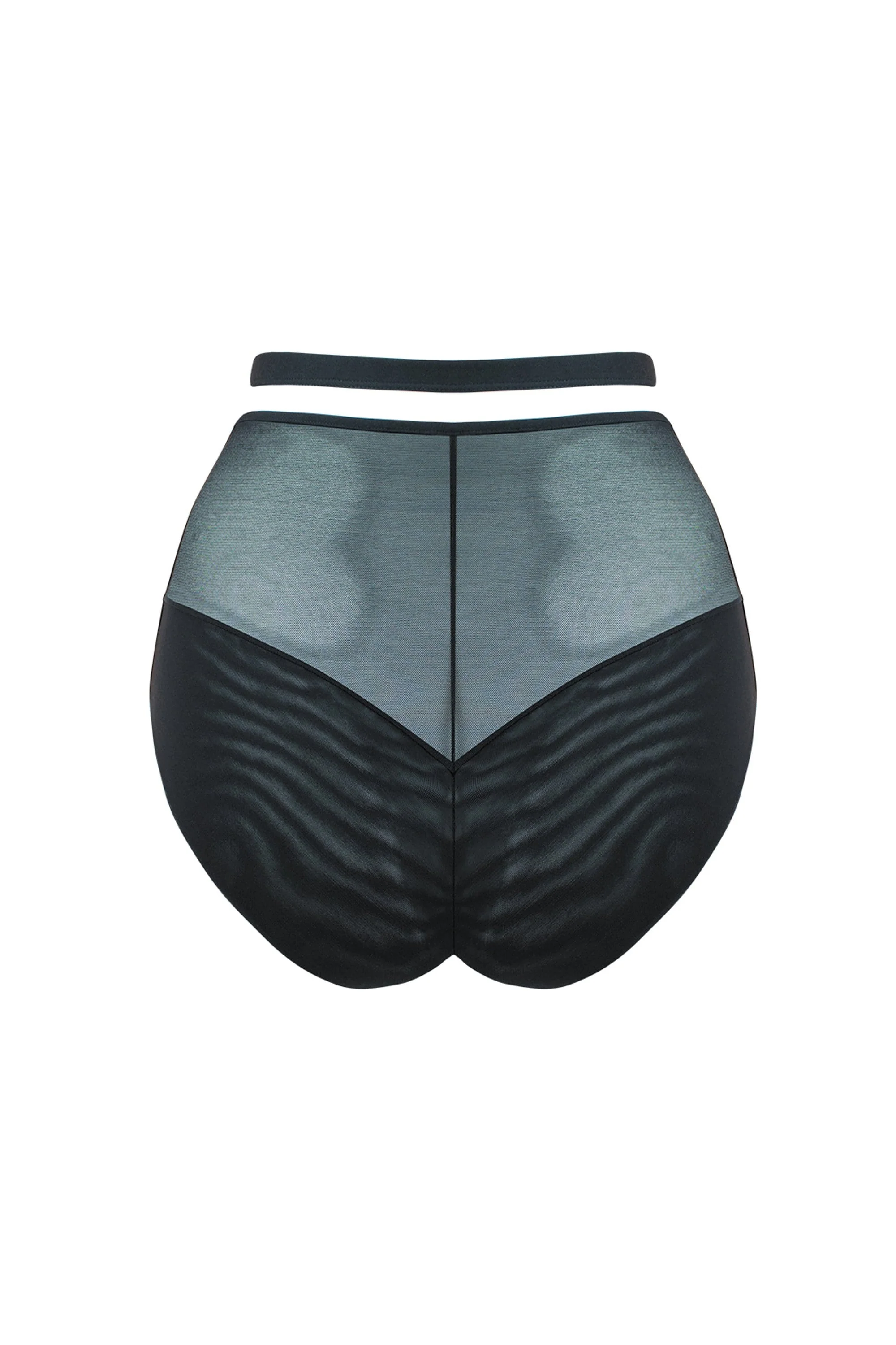 Unzipped High Waist Brief - Image 7