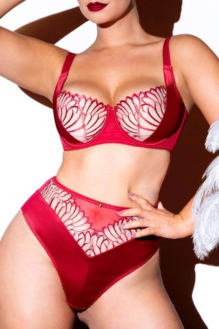 Fallen Angel Red High Waist Brief - Image 2