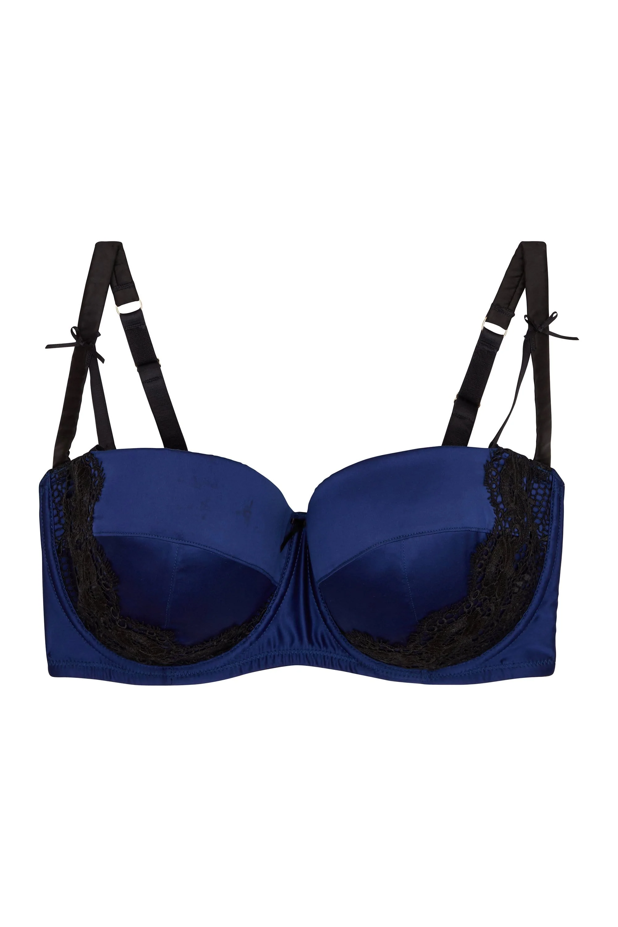 Tabitha Blue Embroidery Full Bust Bra - Image 5