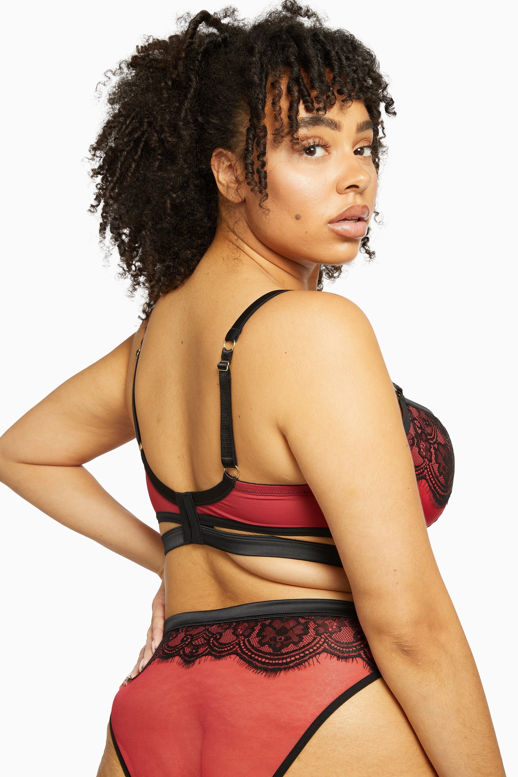 Tasmin Ruby Lace Bra - Image 10