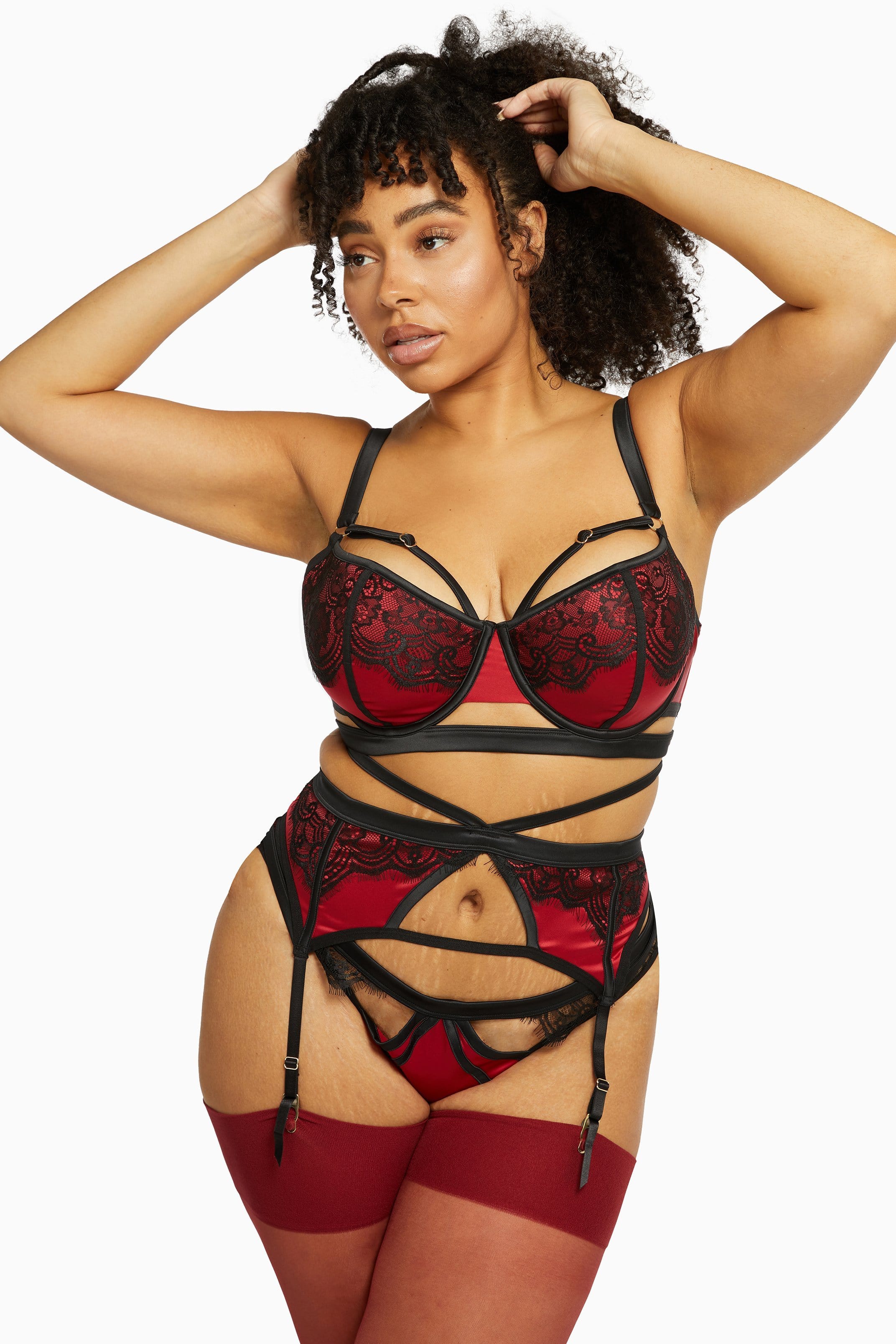 Tasmin Ruby Lace Bra - Image 12