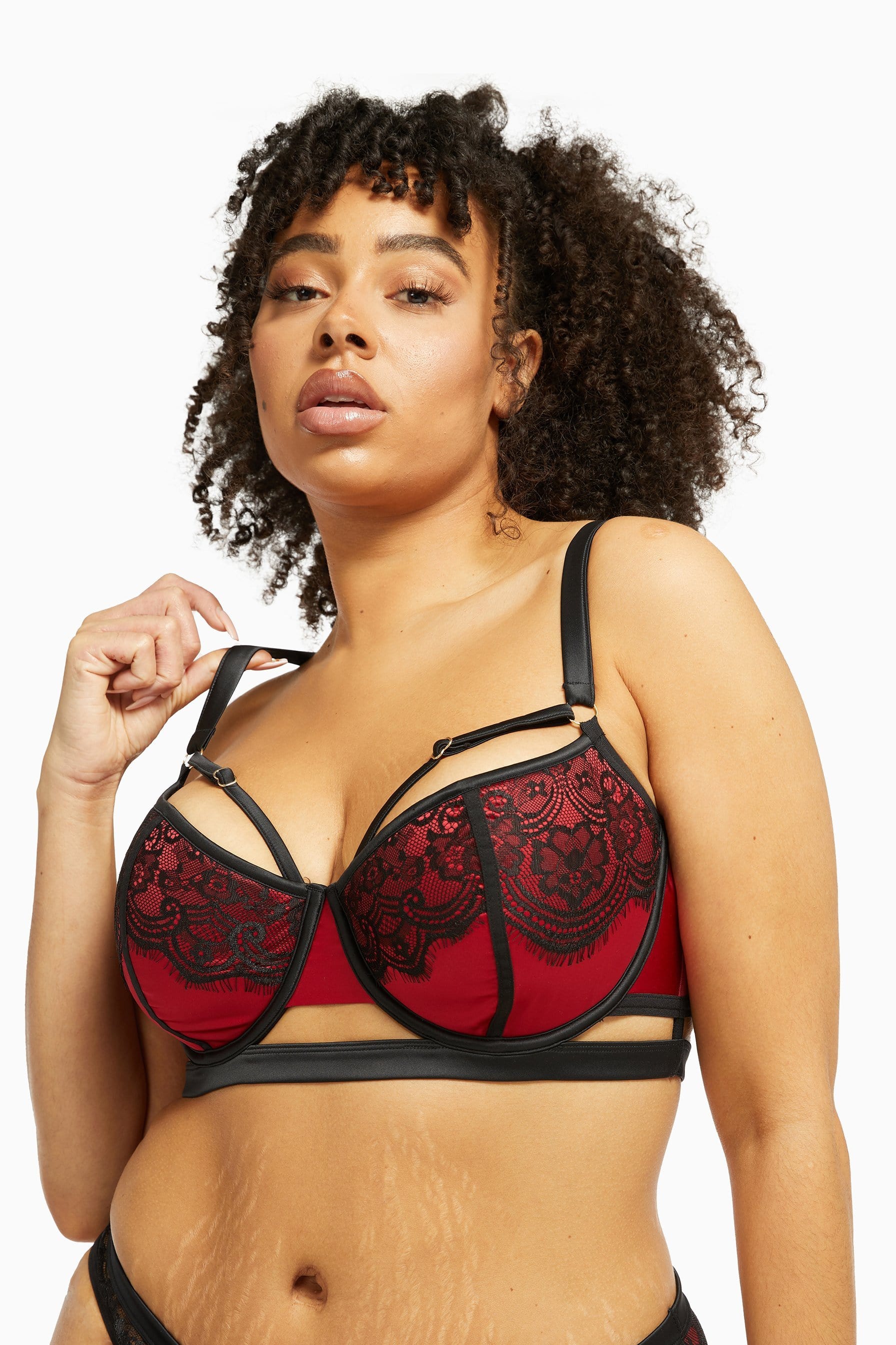 Tasmin Ruby Lace Bra - Image 7