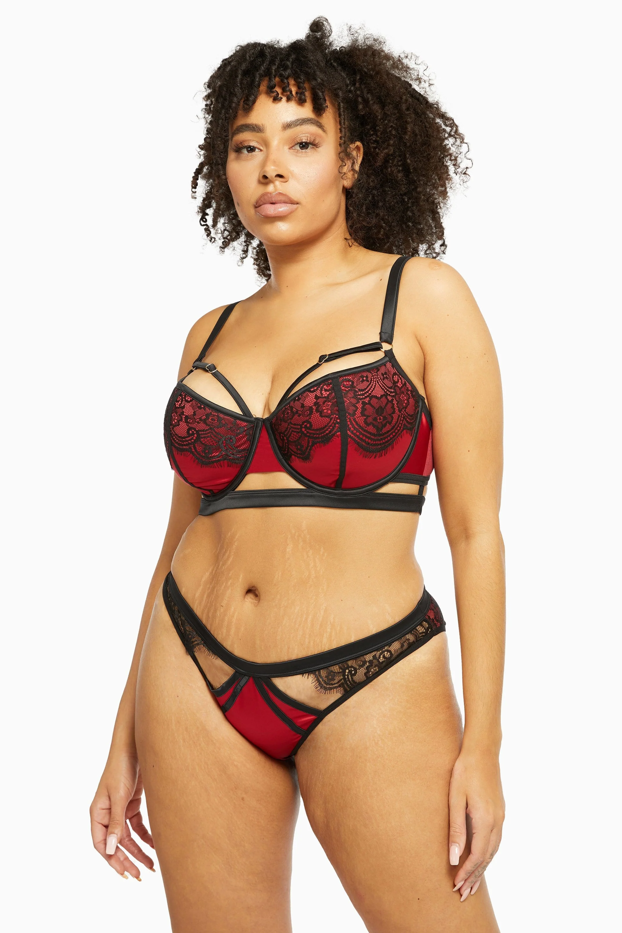 Tasmin Ruby Lace Bra - Image 9