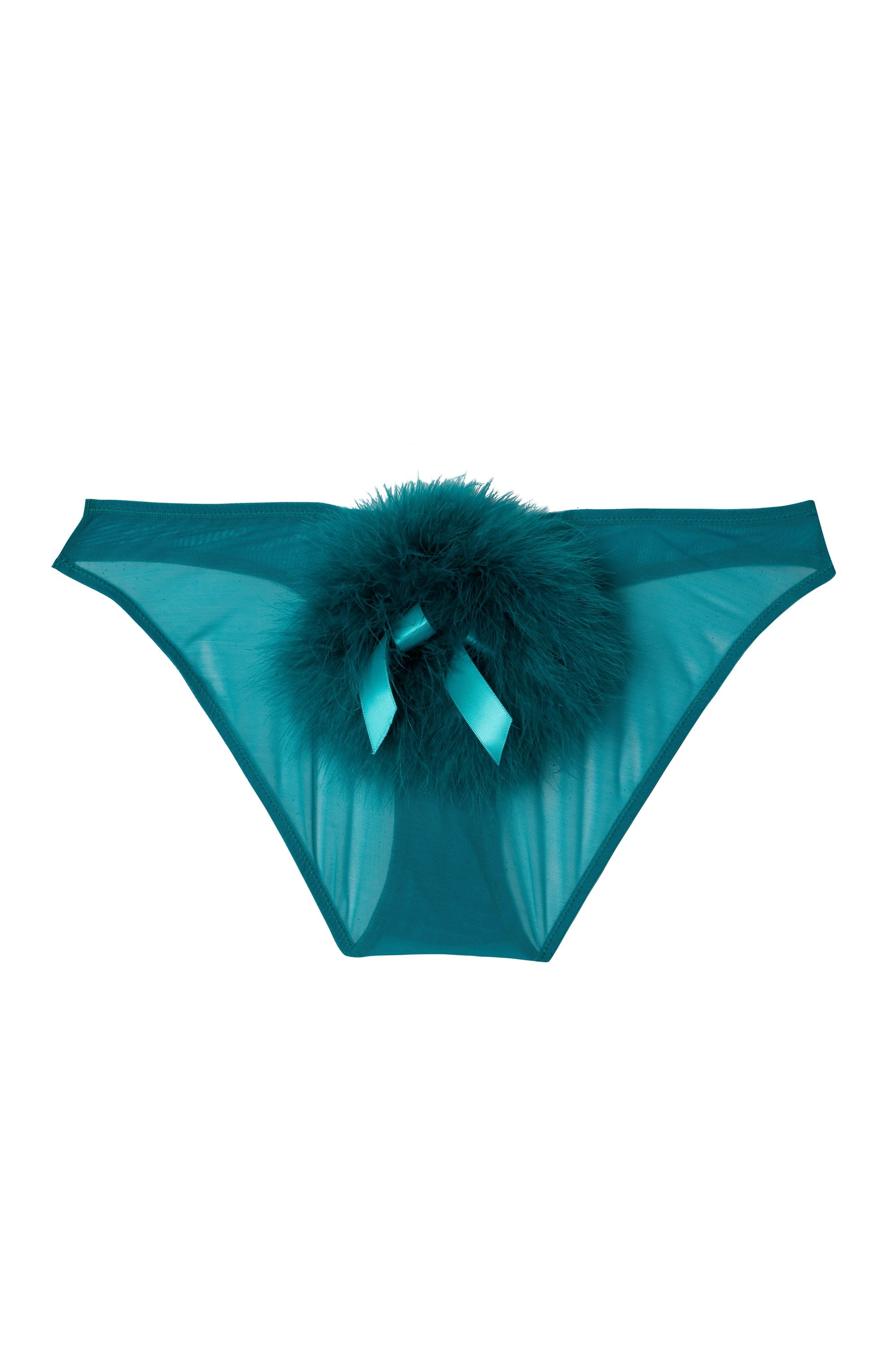 Teal Powder Puff Brief - Image 5