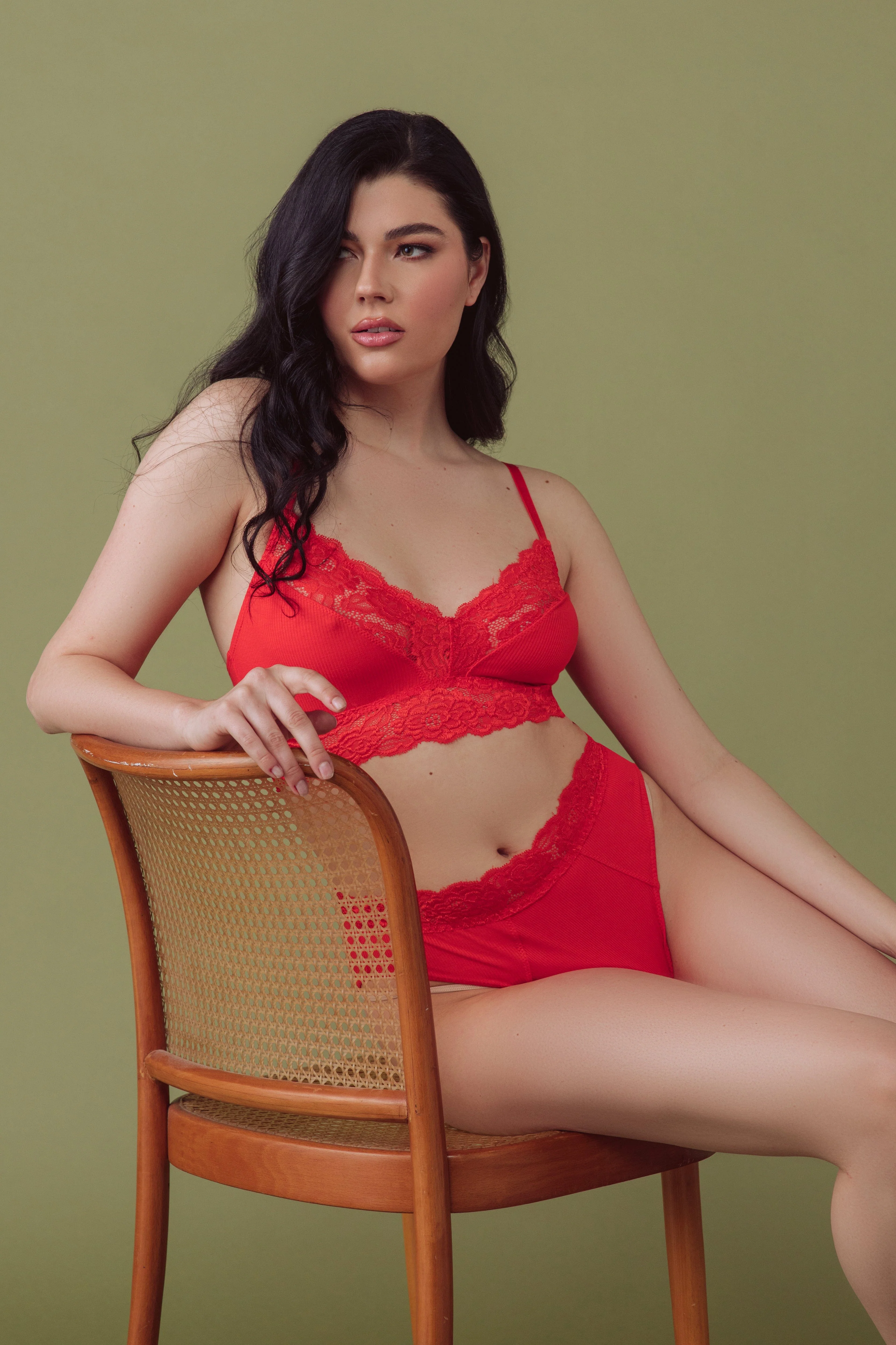 Tigerlilly Orange High Leg Brief - Image 4