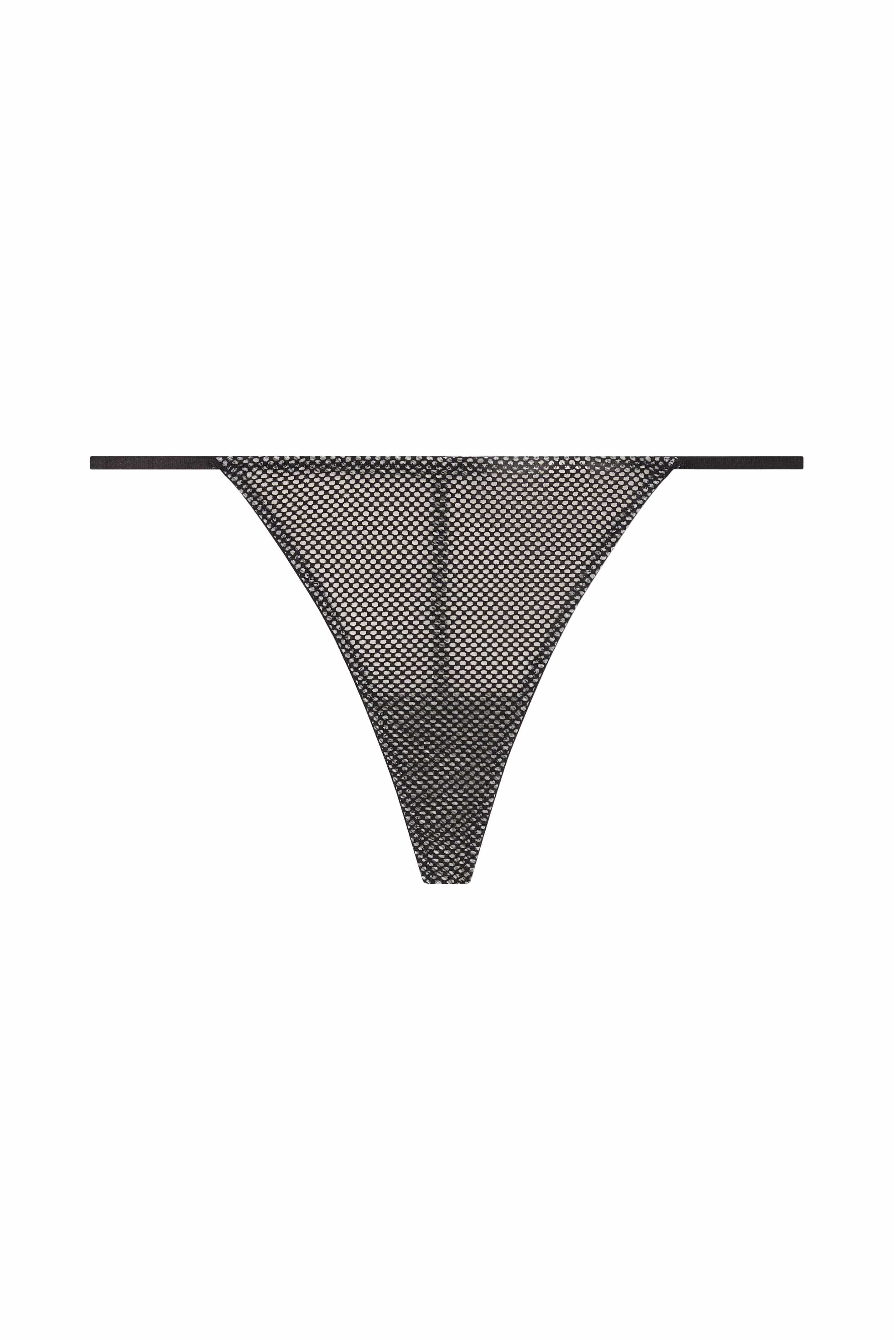 Vidal Black Fishnet Front Thong - Image 4