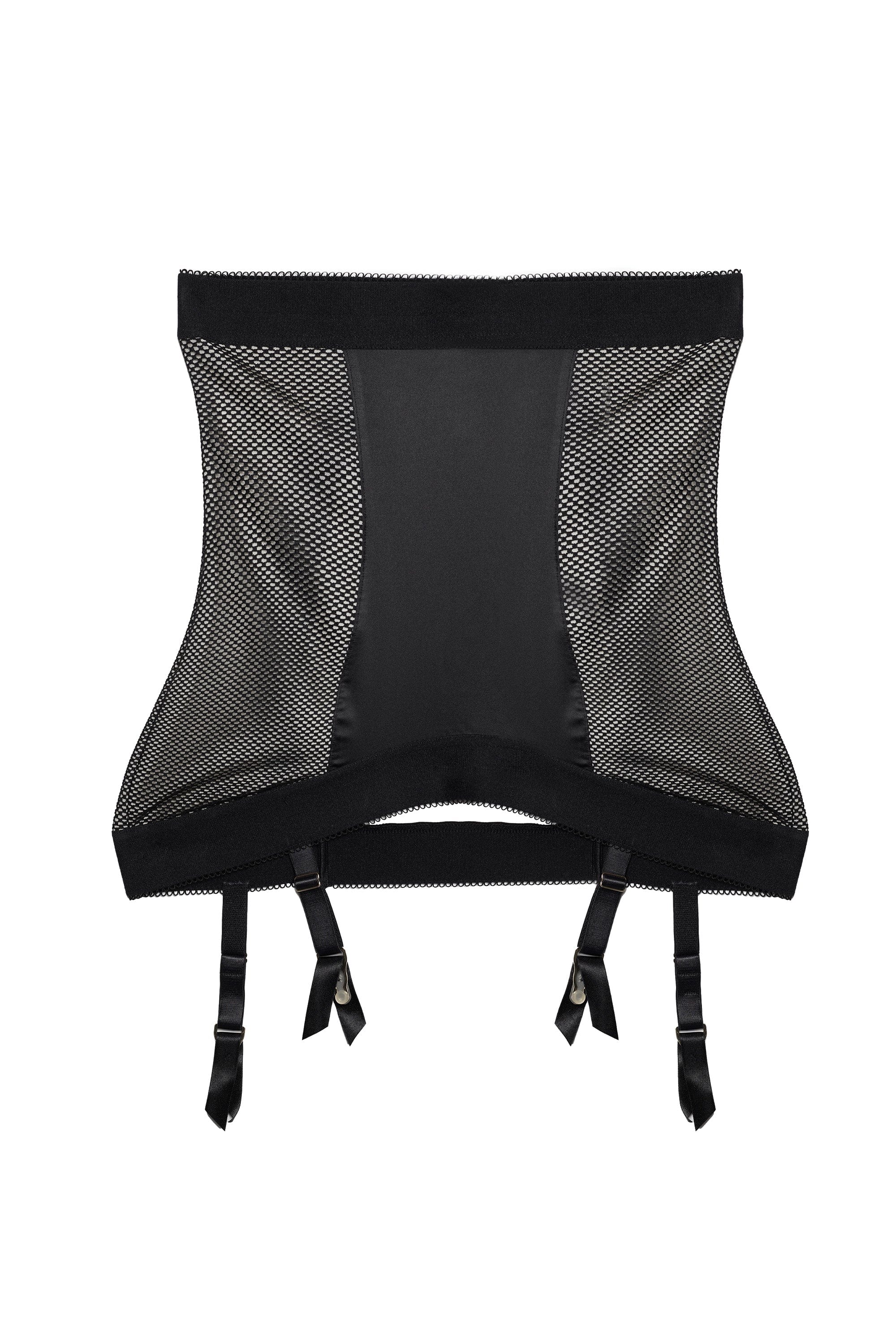 Vidal Black Fishnet Suspender - Image 6