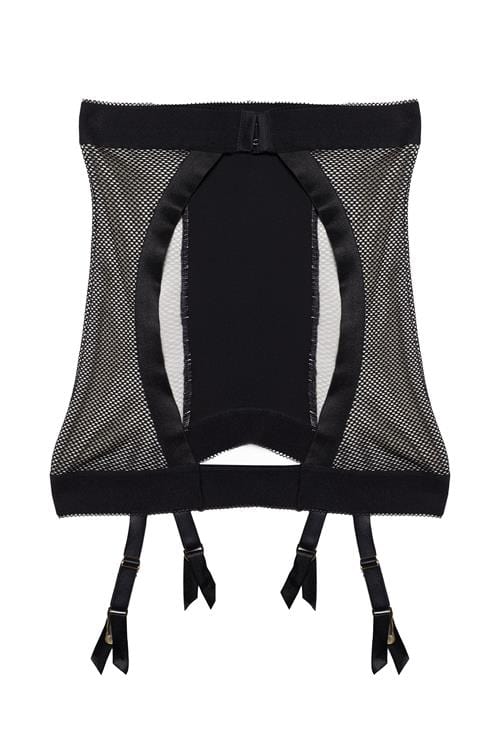 Vidal Black Fishnet Suspender - Image 7