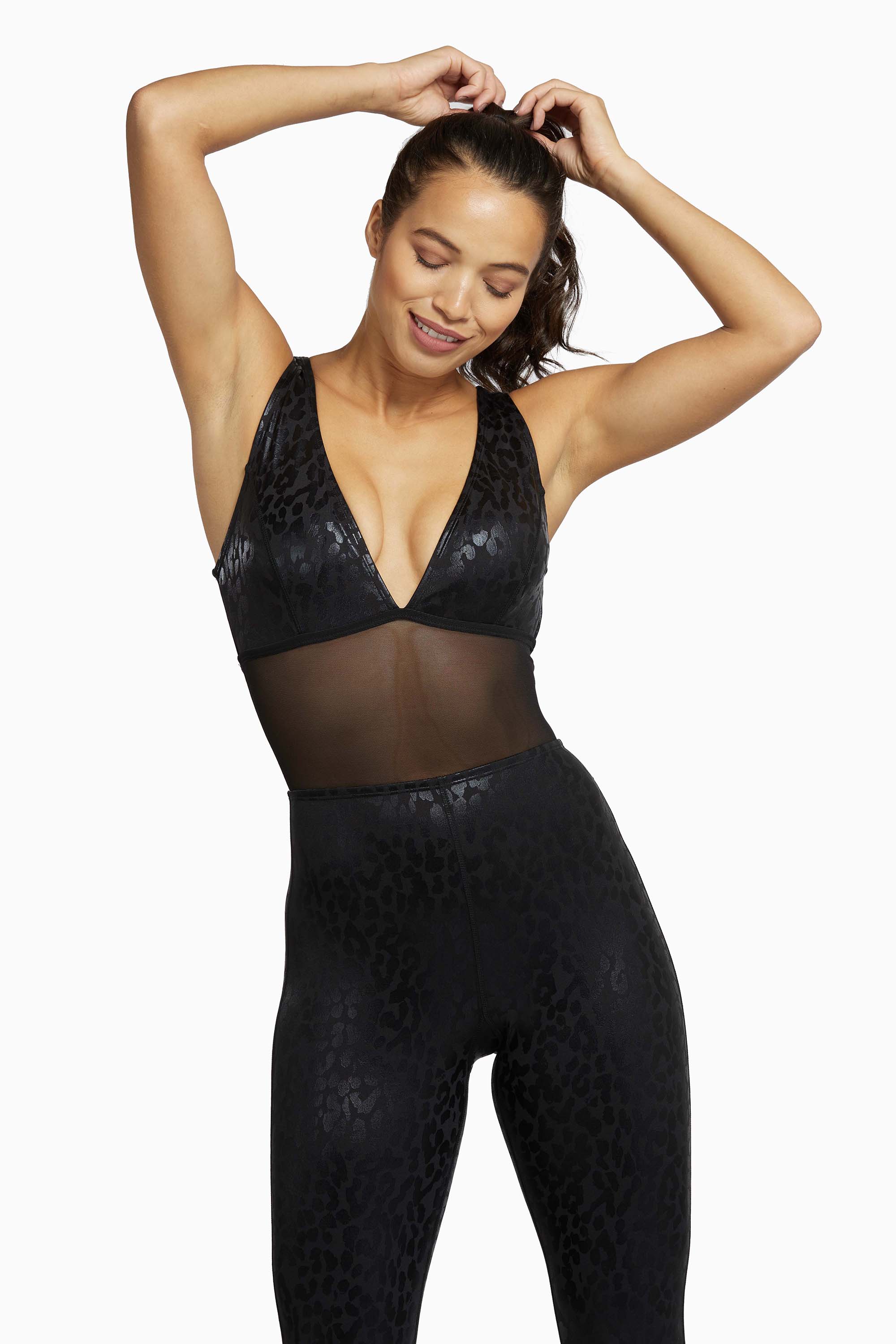Wolf & Whistle All In One Leopard Jumpsuit - Image 7