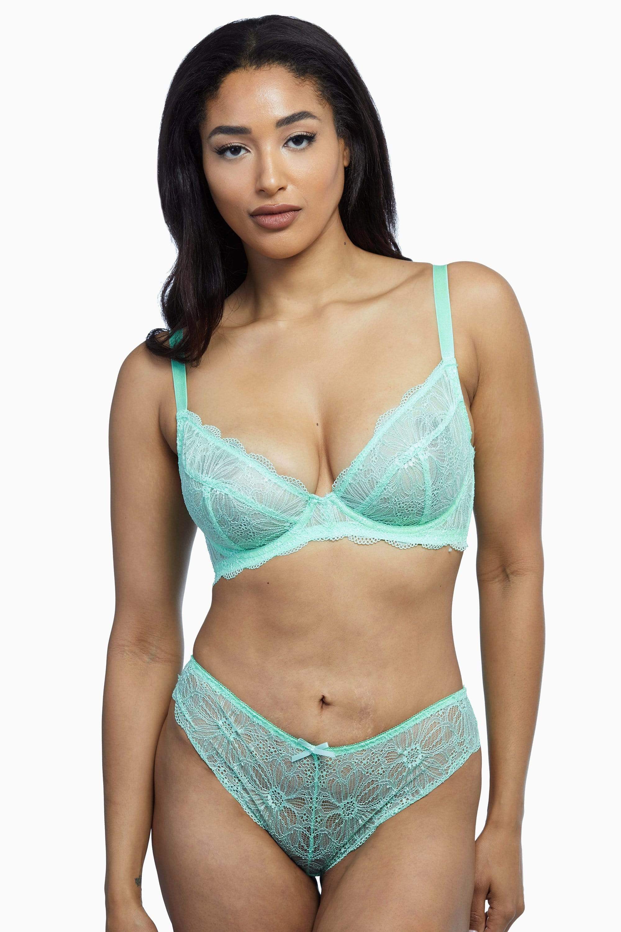 Ariana Everyday Lace Brief Mint - Image 3