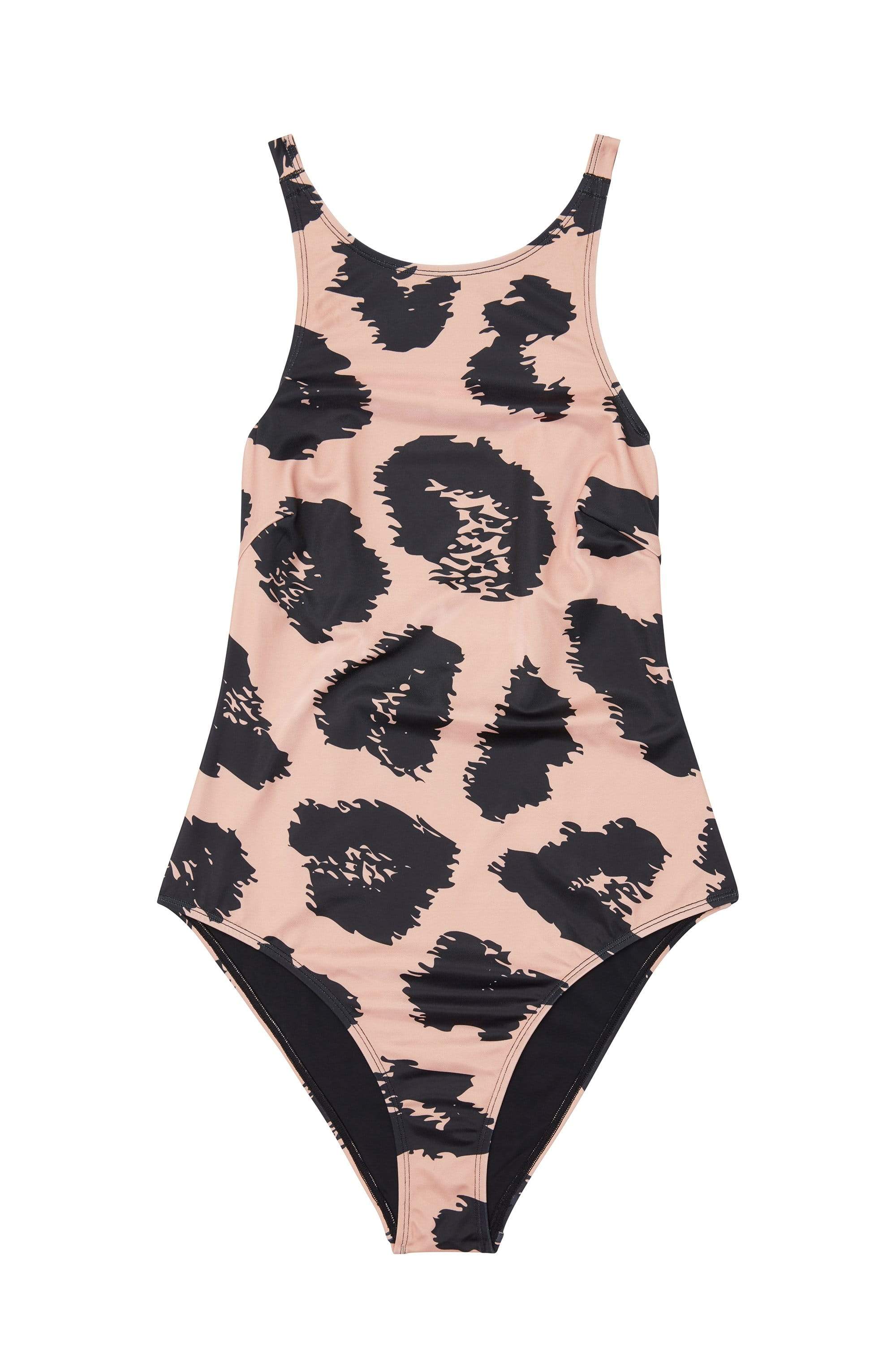 Brown Eco Leopard Swimsuit - Image 3