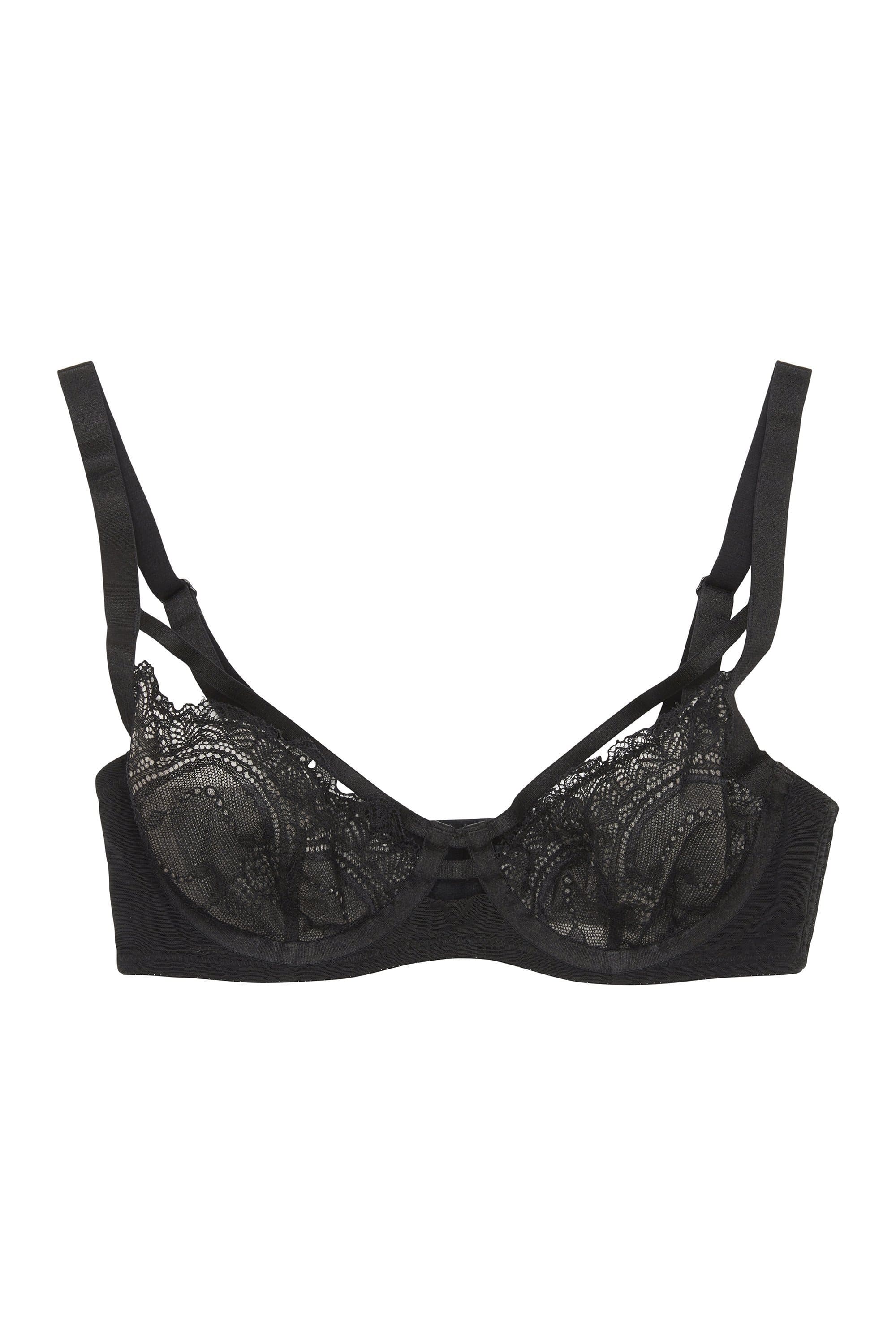 Wolf & Whistle Daria Lace cut out front bra B - F - Image 3