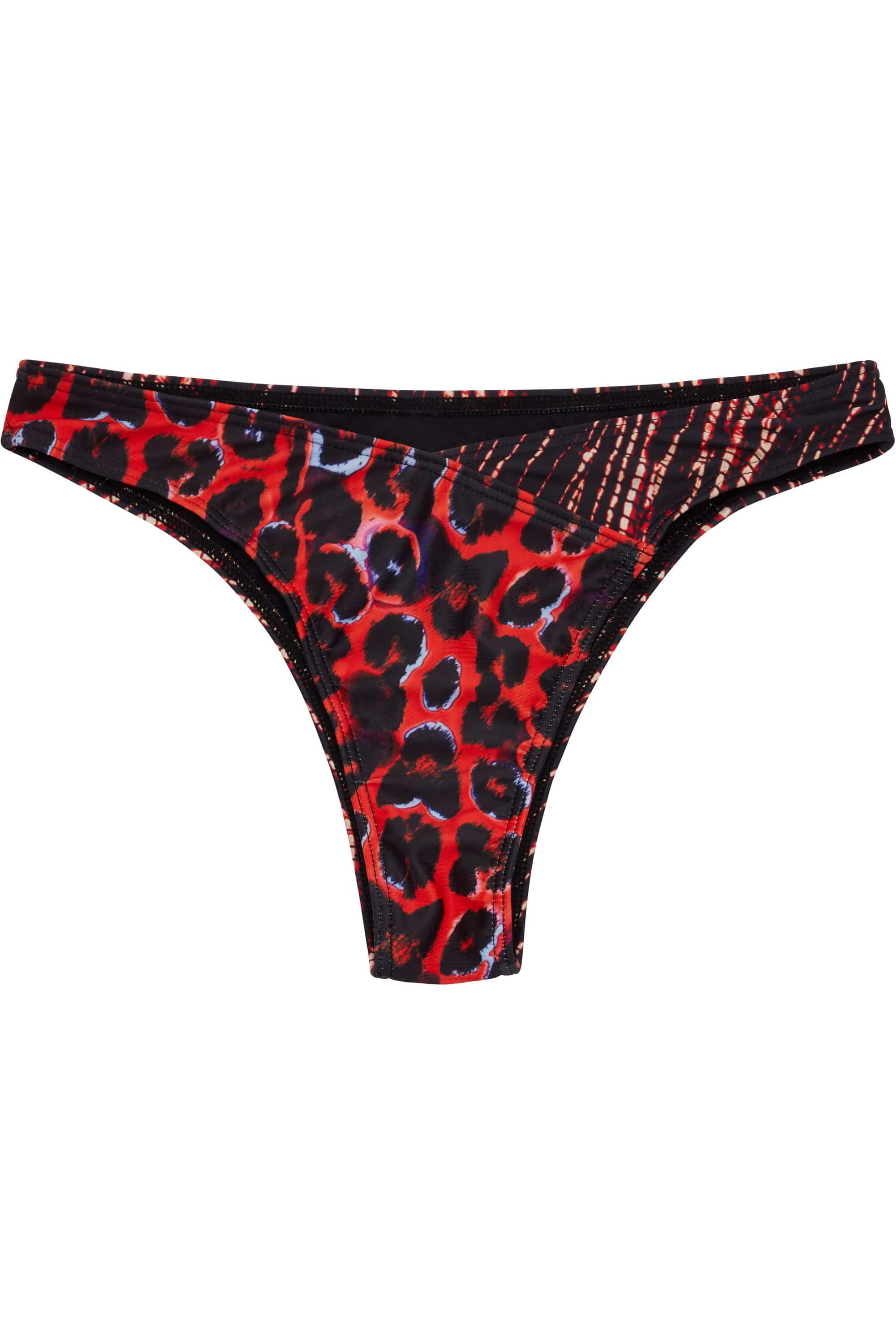 Wolf & Whistle Eco Leopard tie dye brazilian brief - Image 3