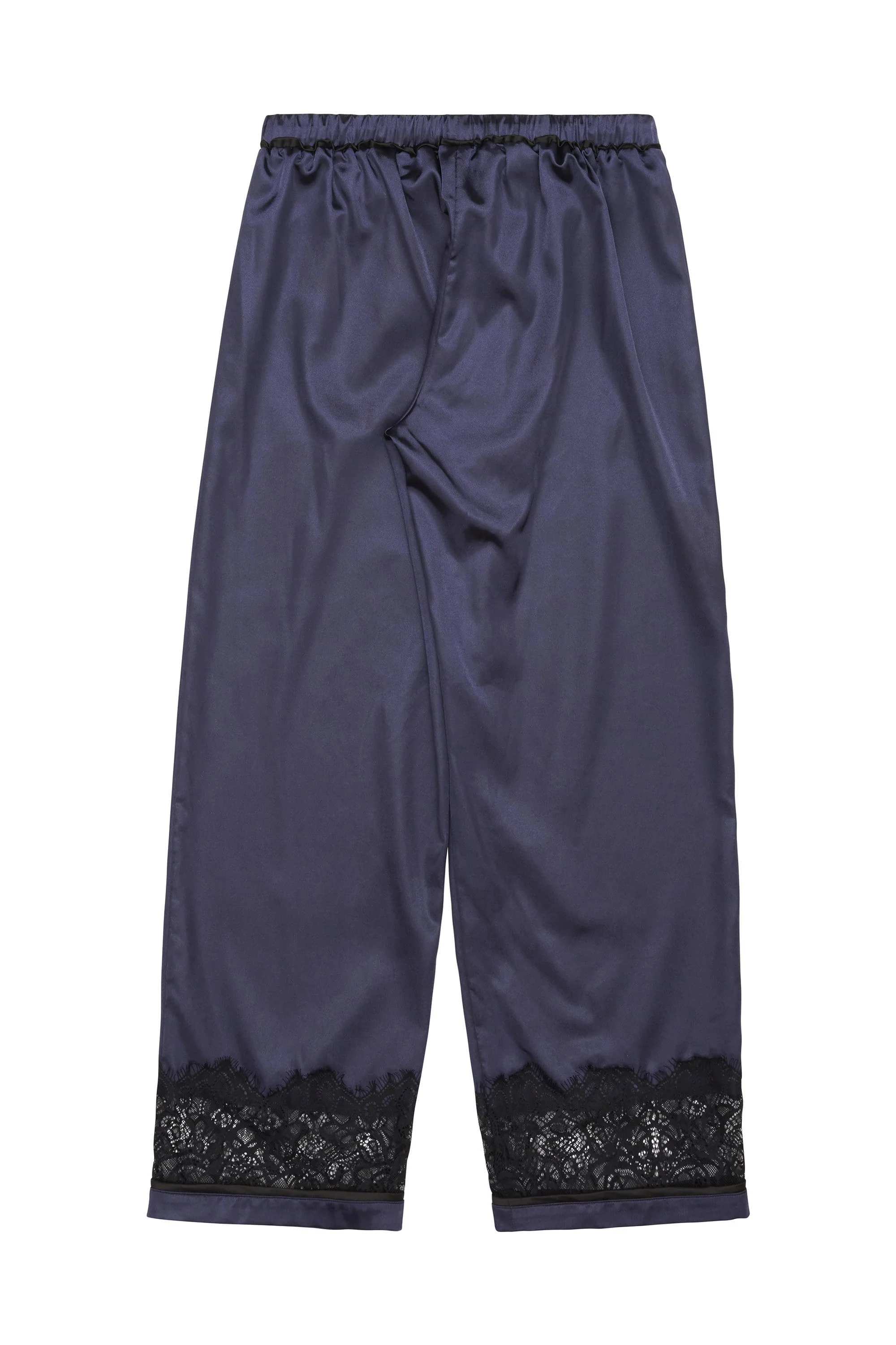 Emmy Satin Lace Trim PJ Set - Image 5