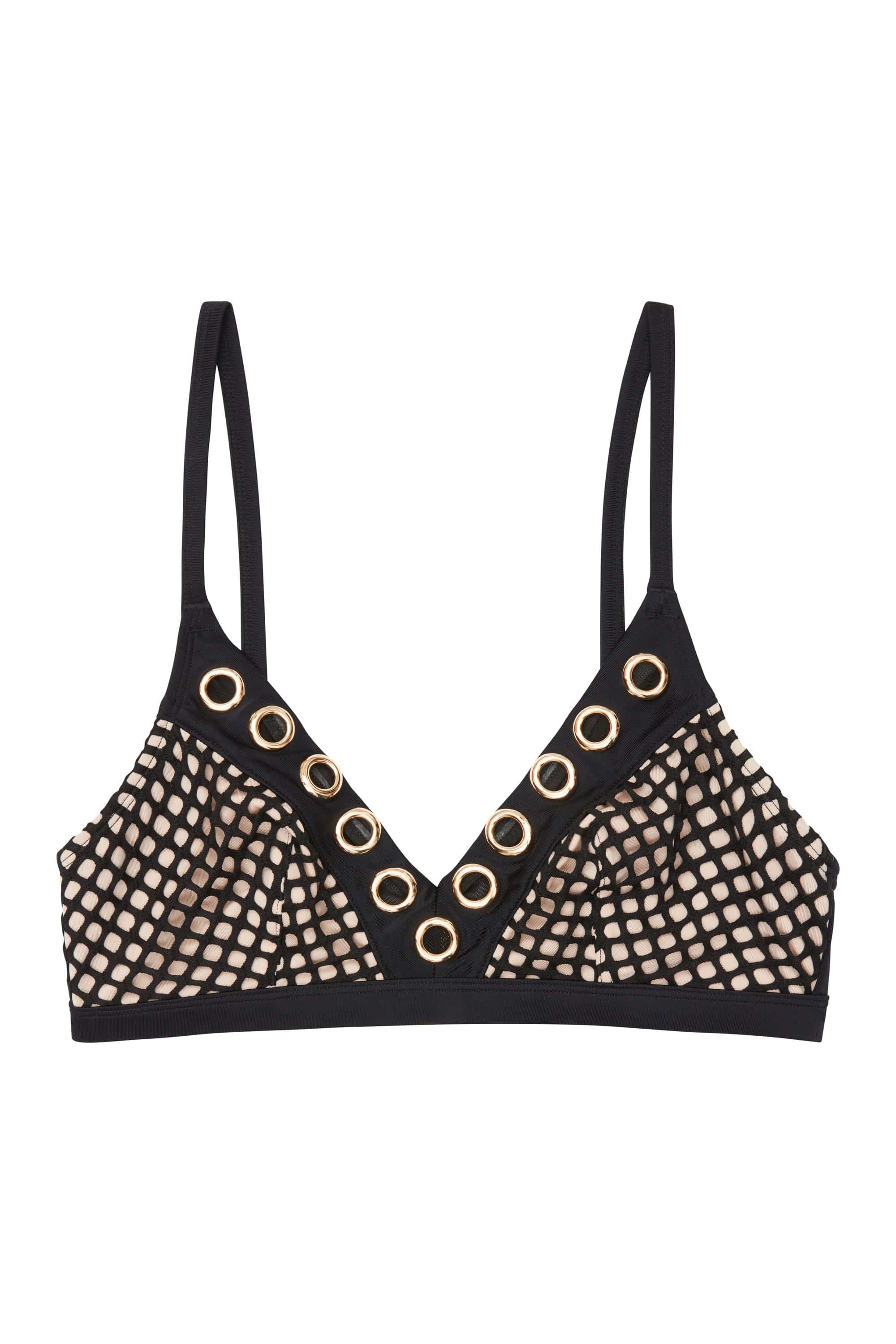 Wolf & Whistle Eyelet triangle top - Image 4