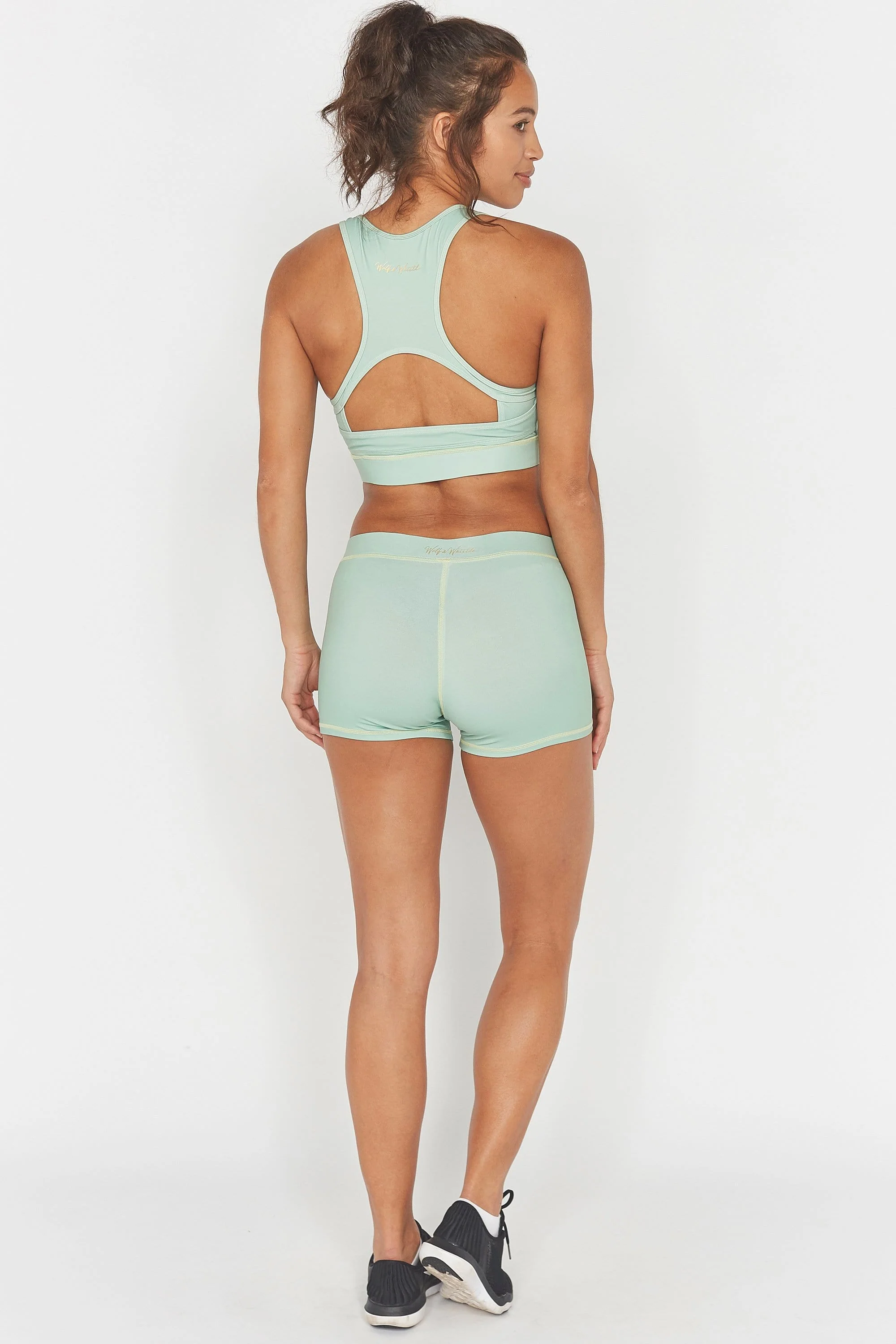 Wolf & Whistle Green shorts - Image 5