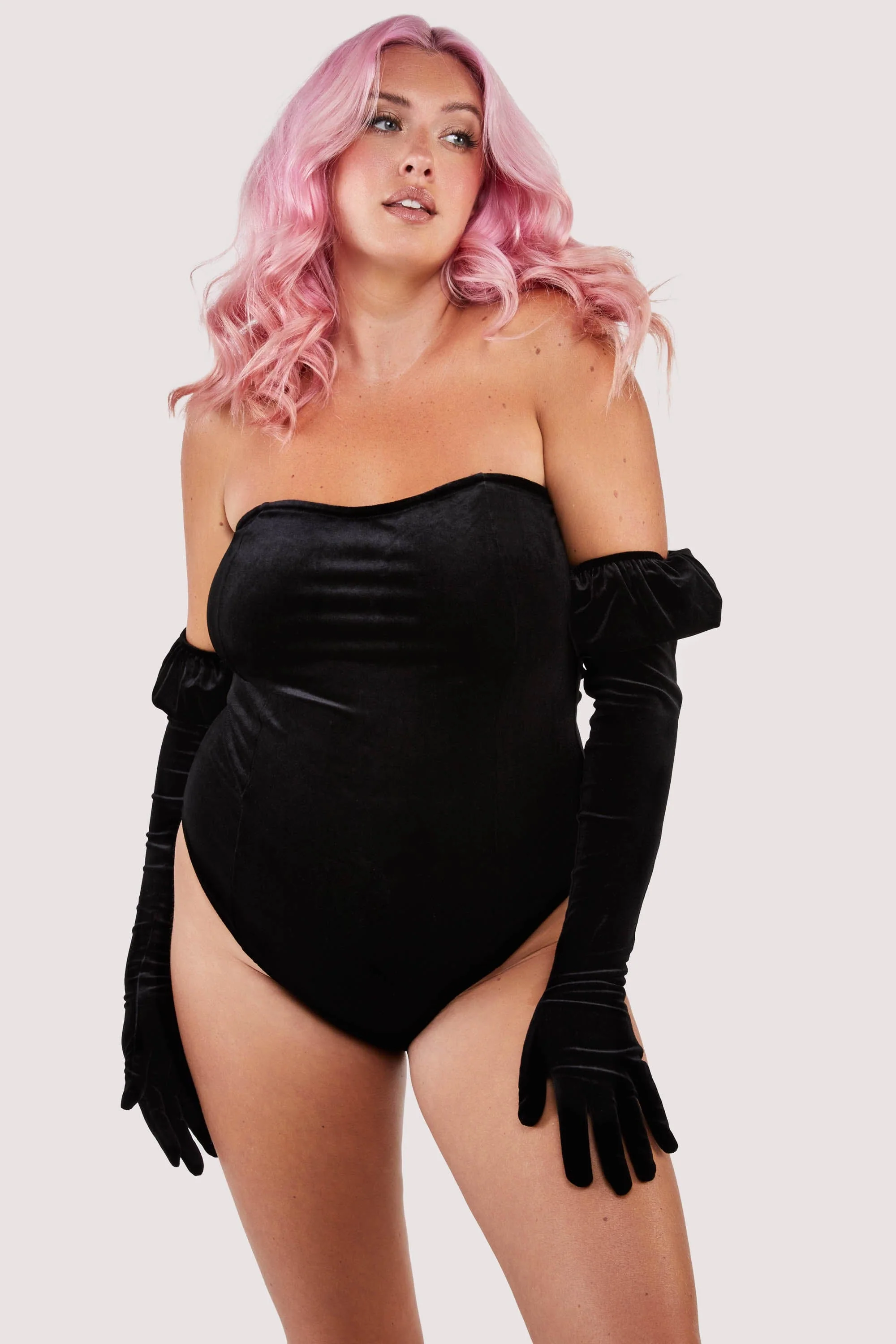 Halina puff-sleeve body with gloves - Image 7