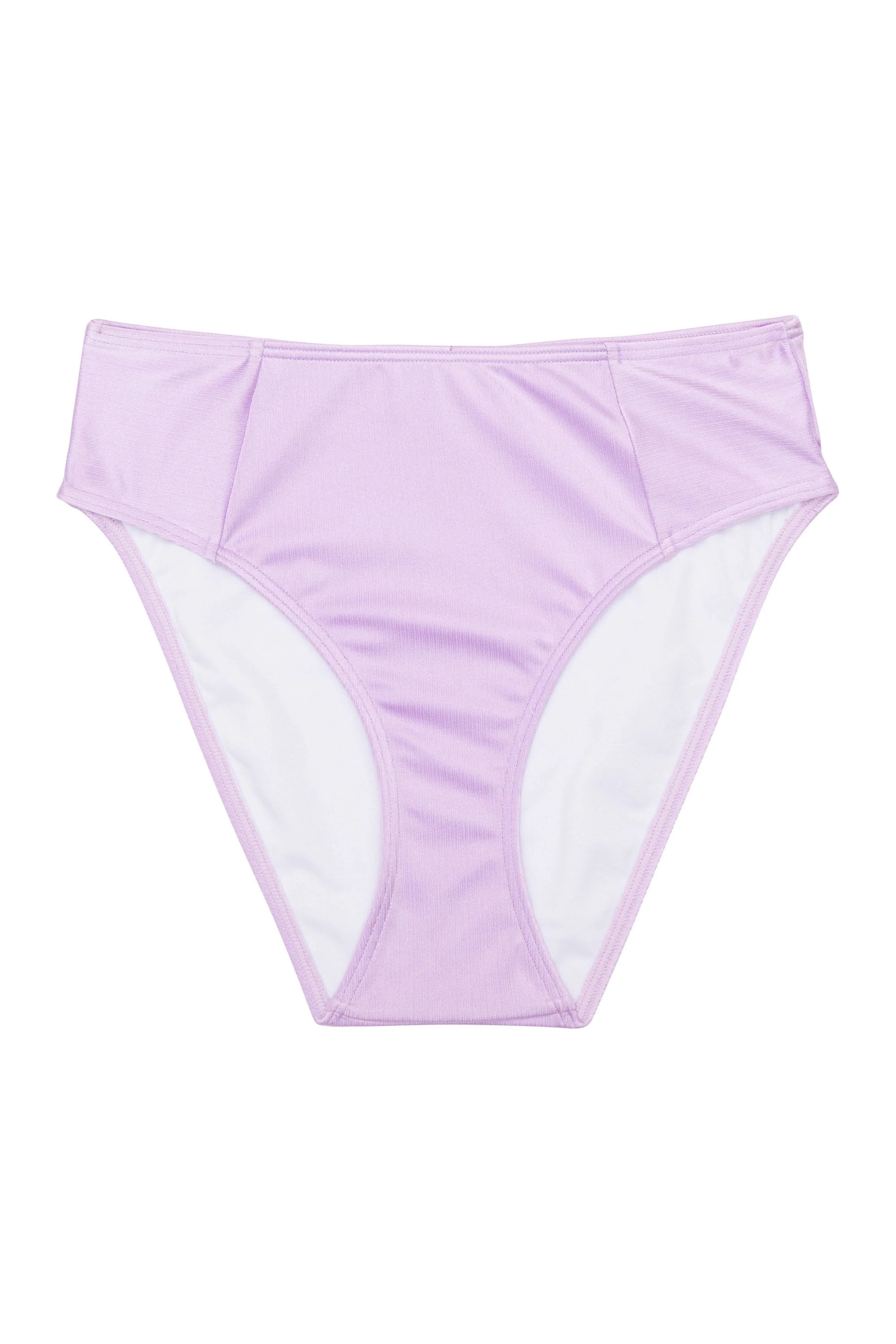 Wolf & Whistle High shine high waist brief lilac - Image 2