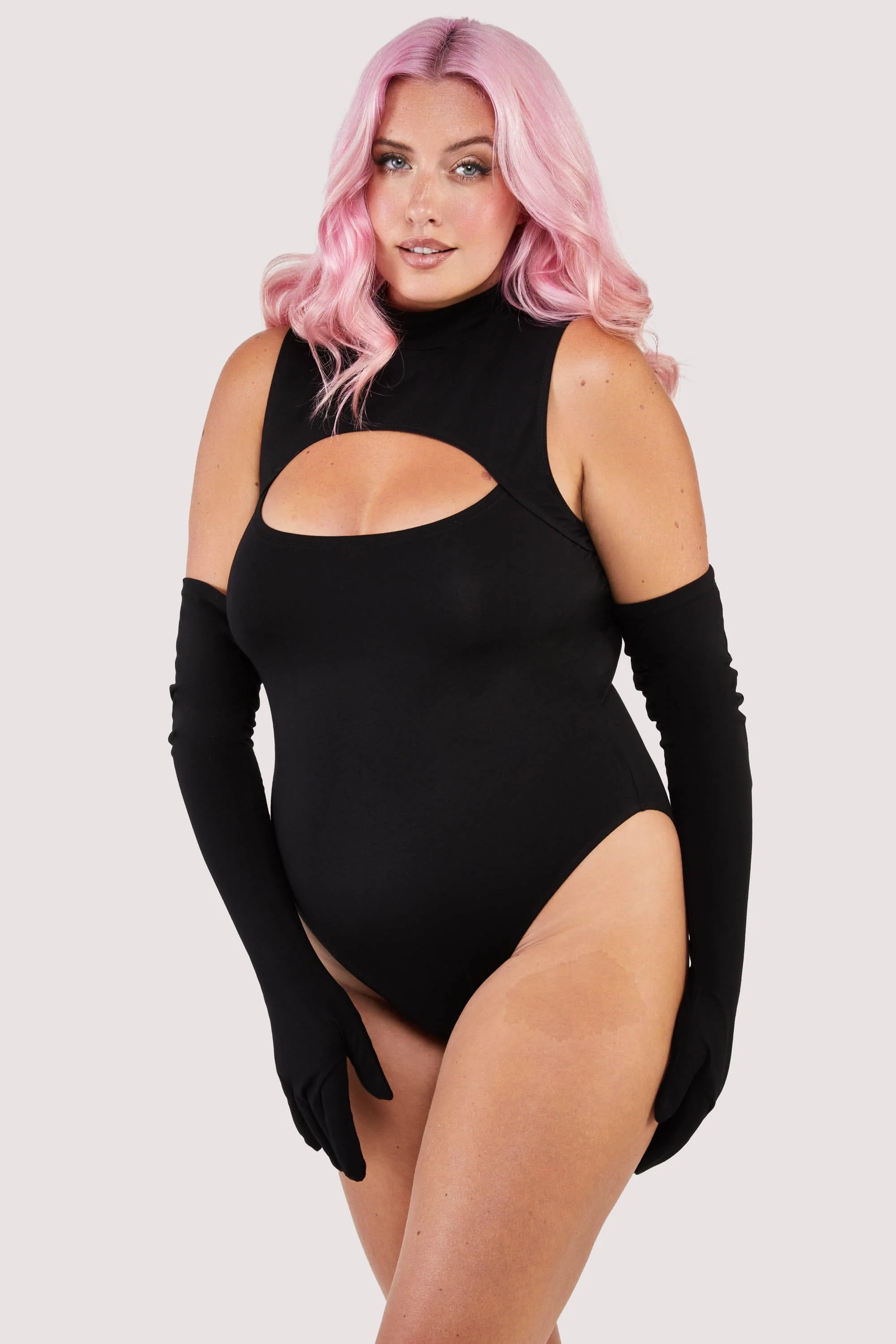 Jessenia High-Necked Body with Gloves - Image 3