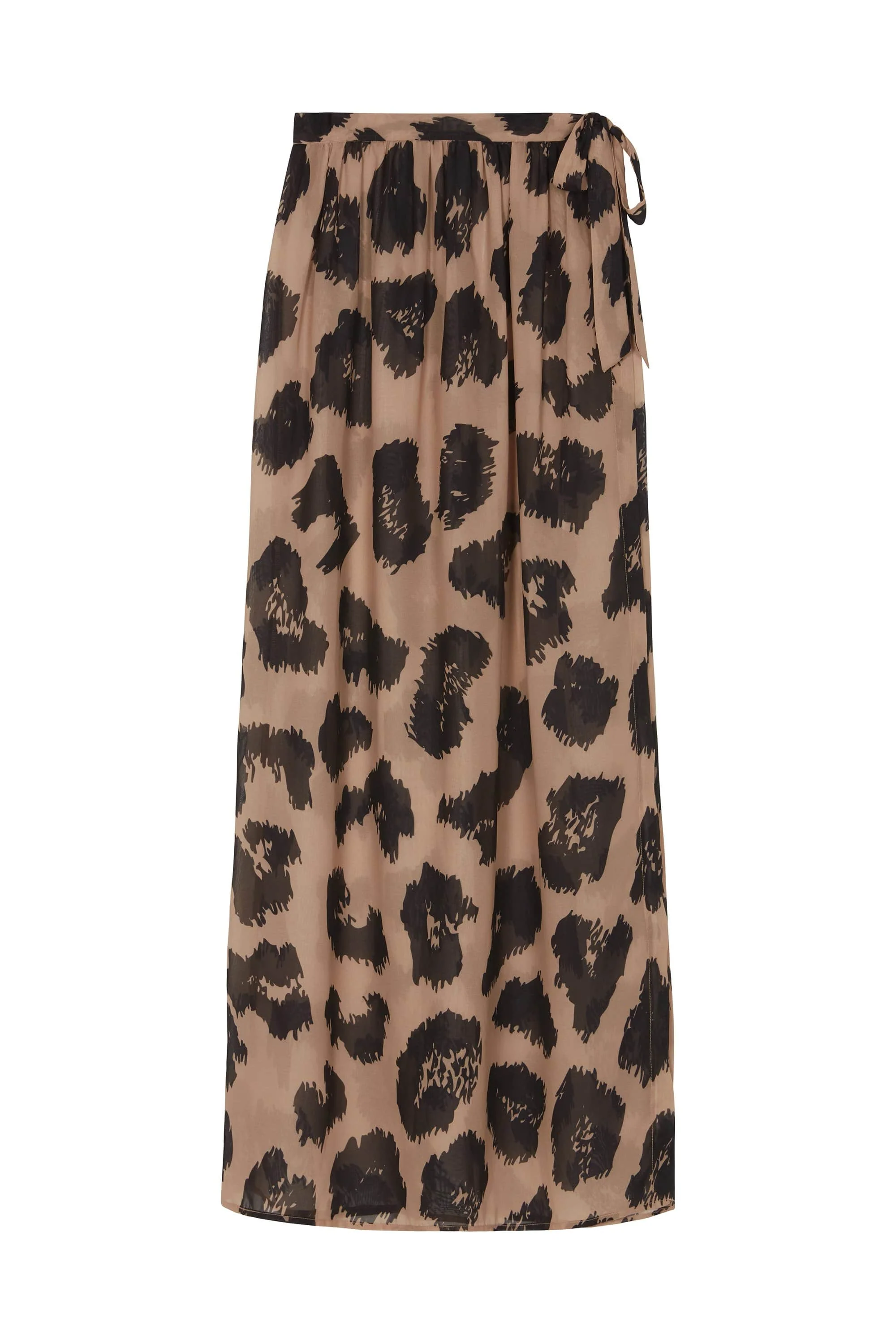 Leopard Wrap Beach Skirt - Image 3