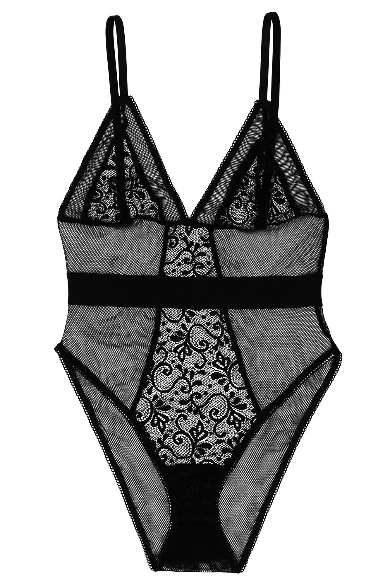 Lia Fishnet and lace body - Image 4