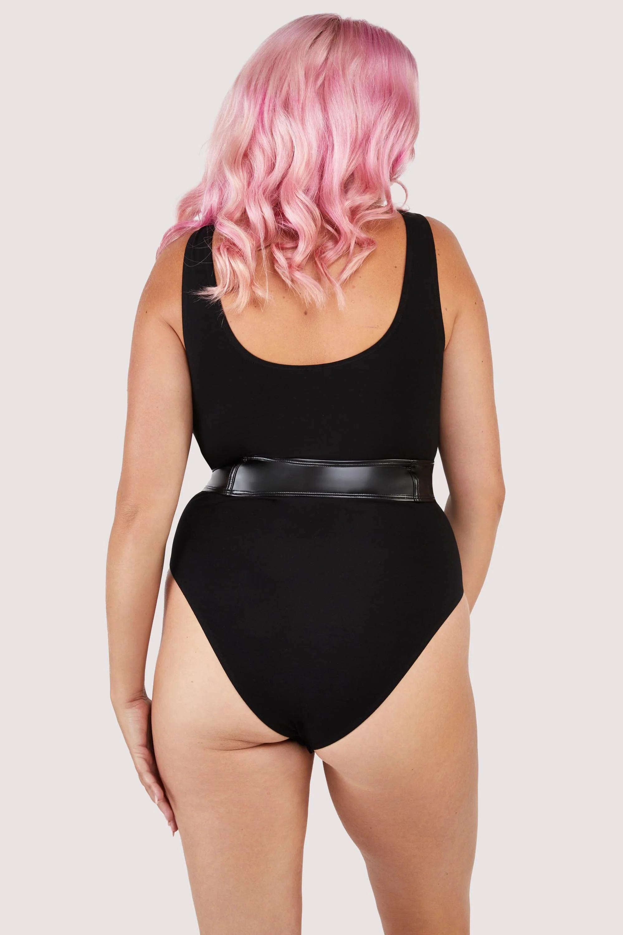 Melody jersey body with PU panel - Image 7