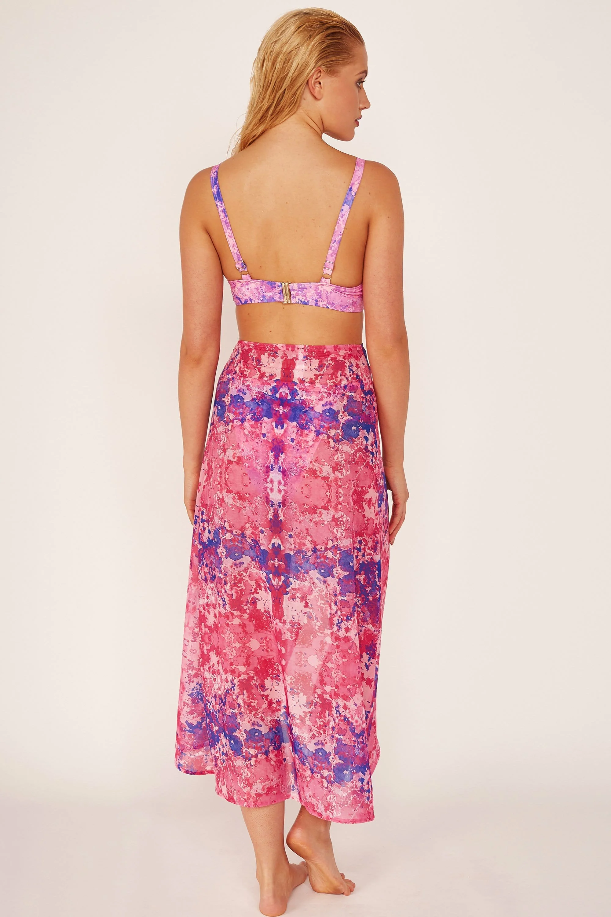Neon Tie Dye Sarong - Image 3