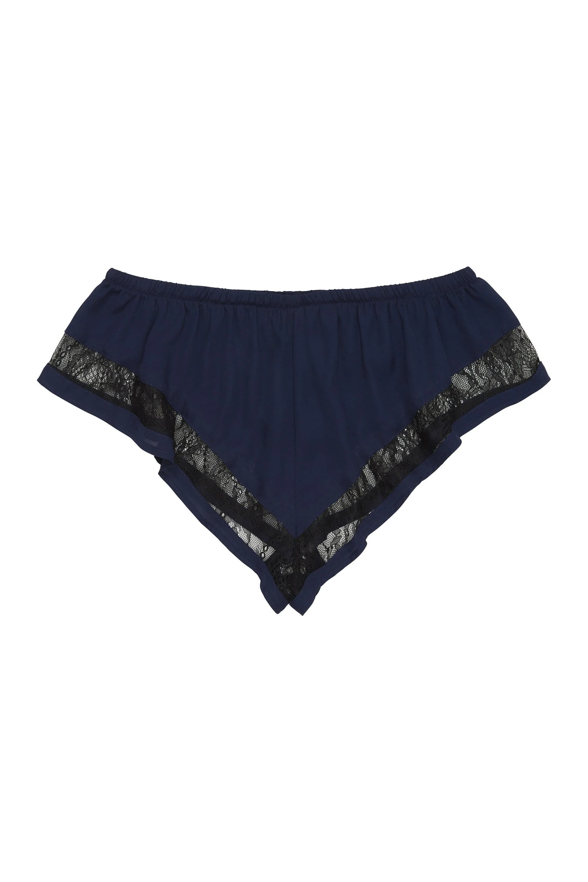Nicole Navy Lace Panel PJ Set - Image 6