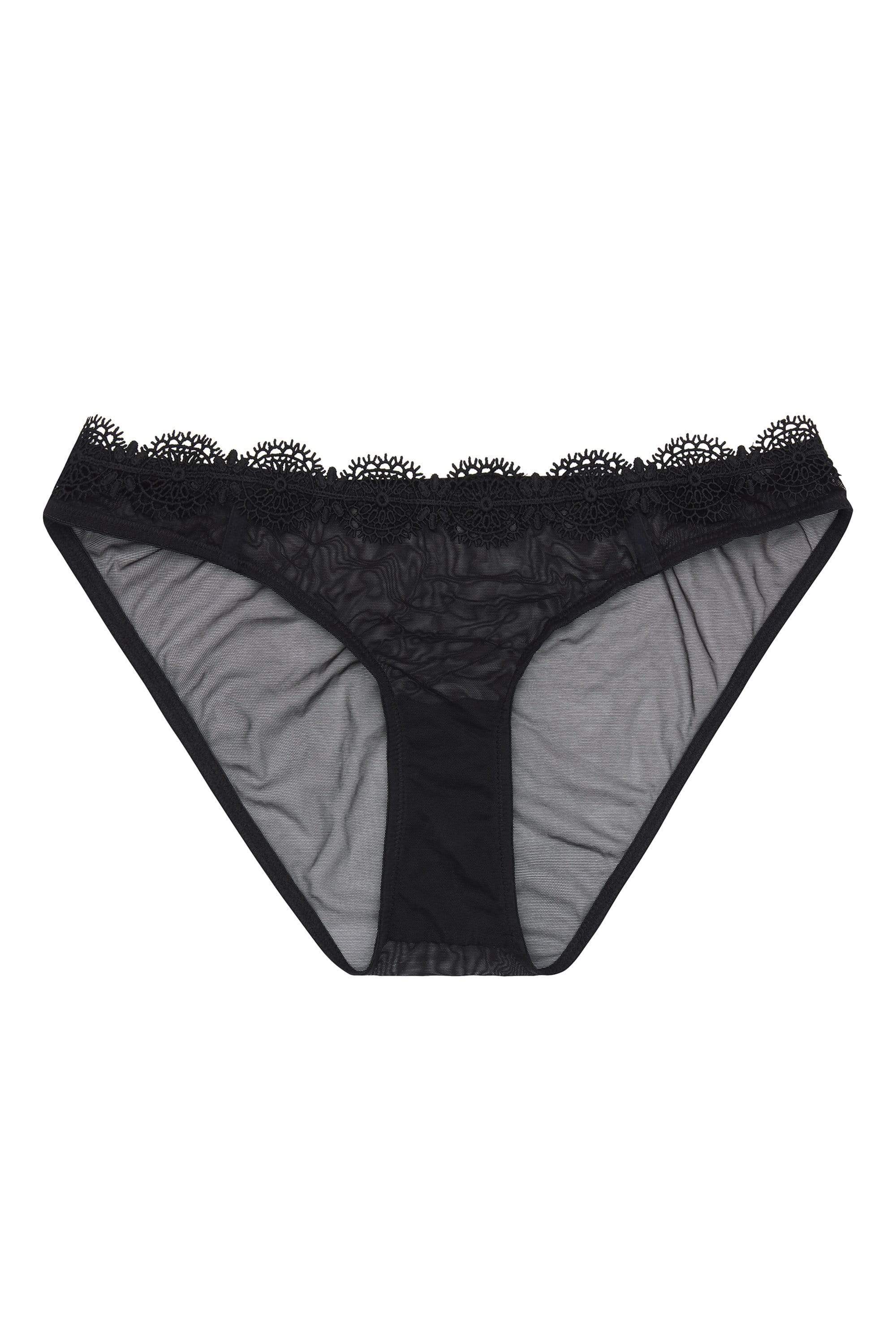WW x Charlotte McKinney Astrid Mesh and lace brief - Image 3